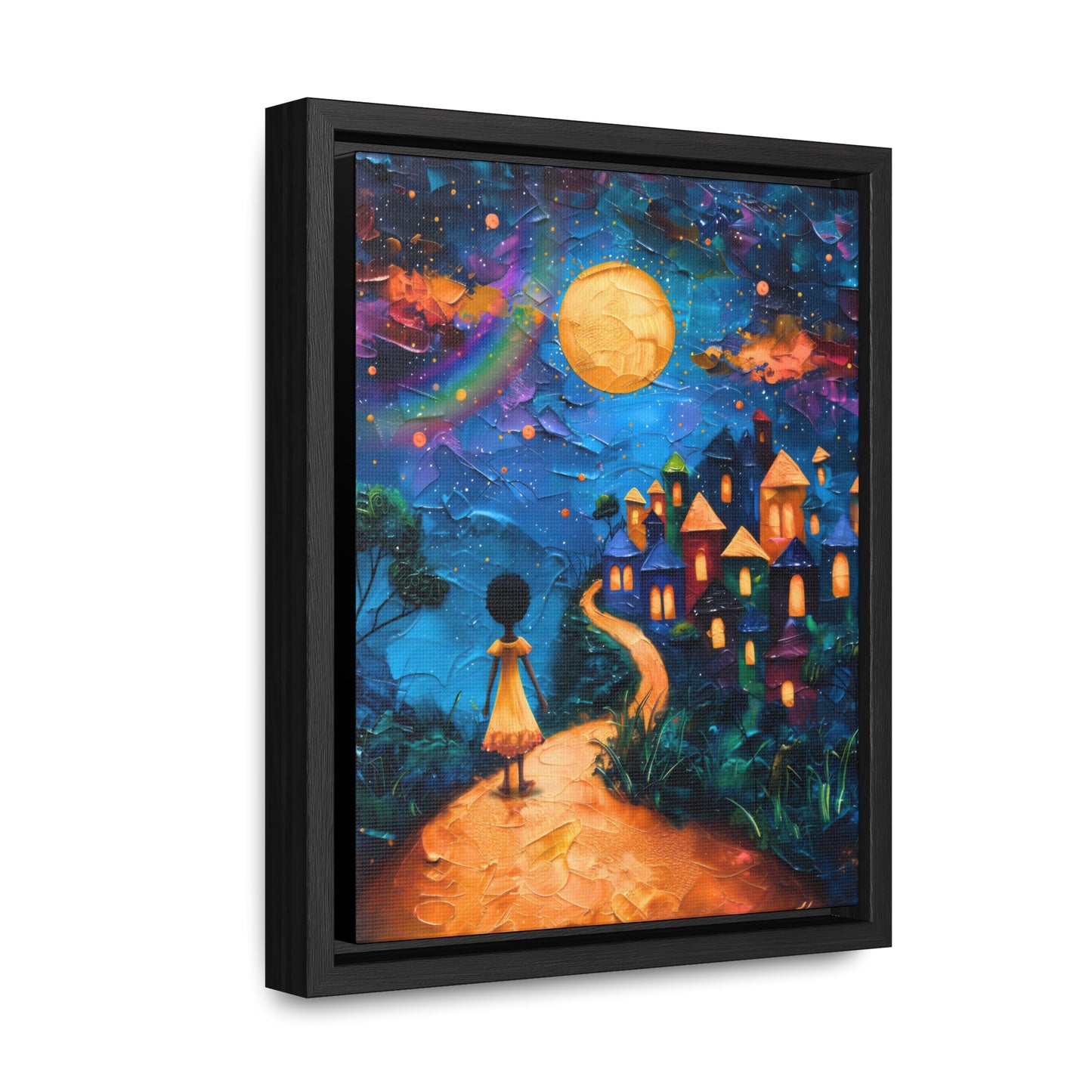 Path to Abundance I - Framed Canvas Wall Art