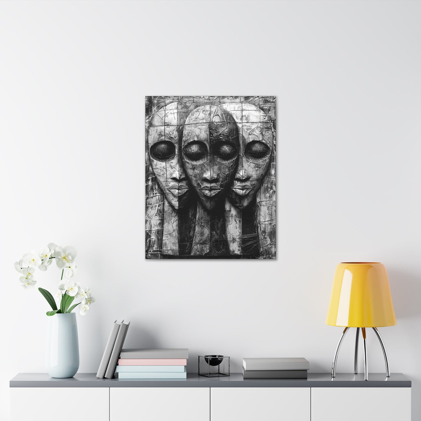 Got your back - Canvas b&w Wall Art