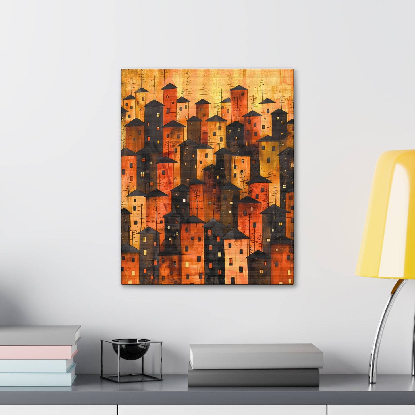 City of Inner Heights - Canvas Wall Art