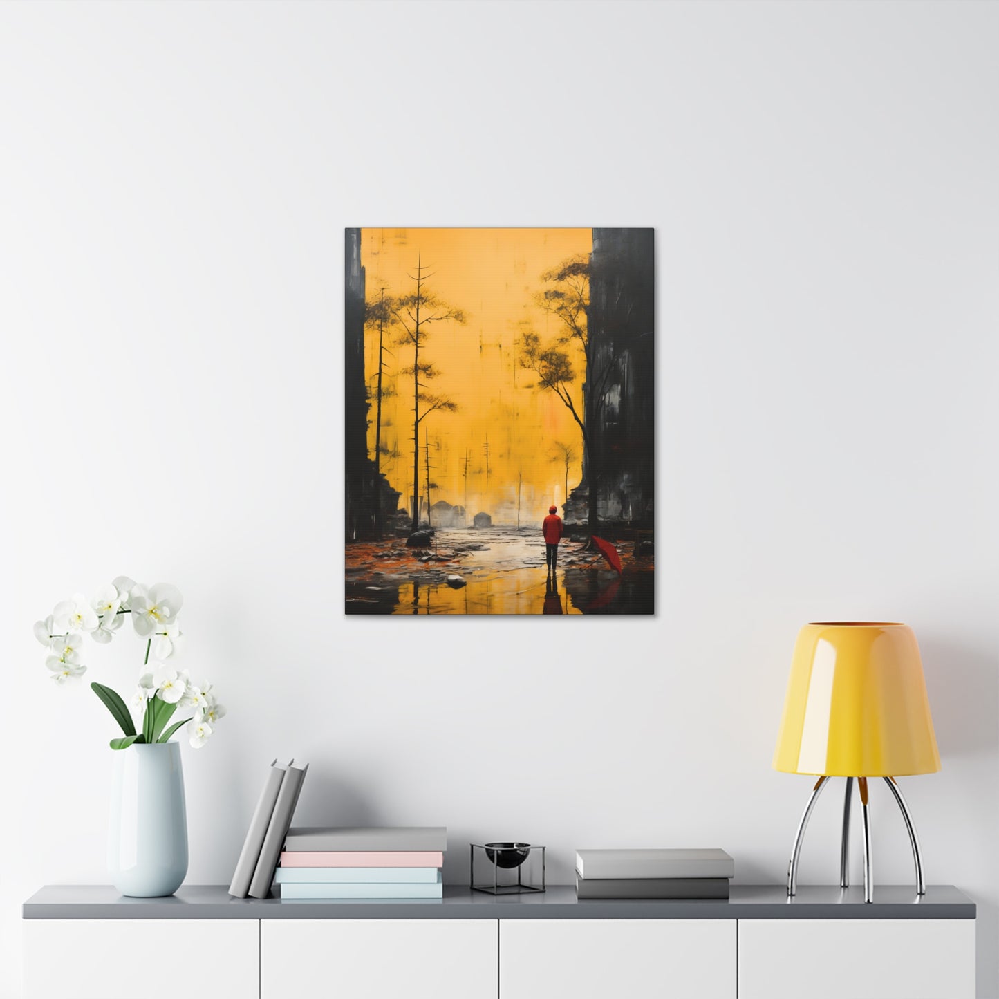 Unveiling the Sky - Canvas Wall Art