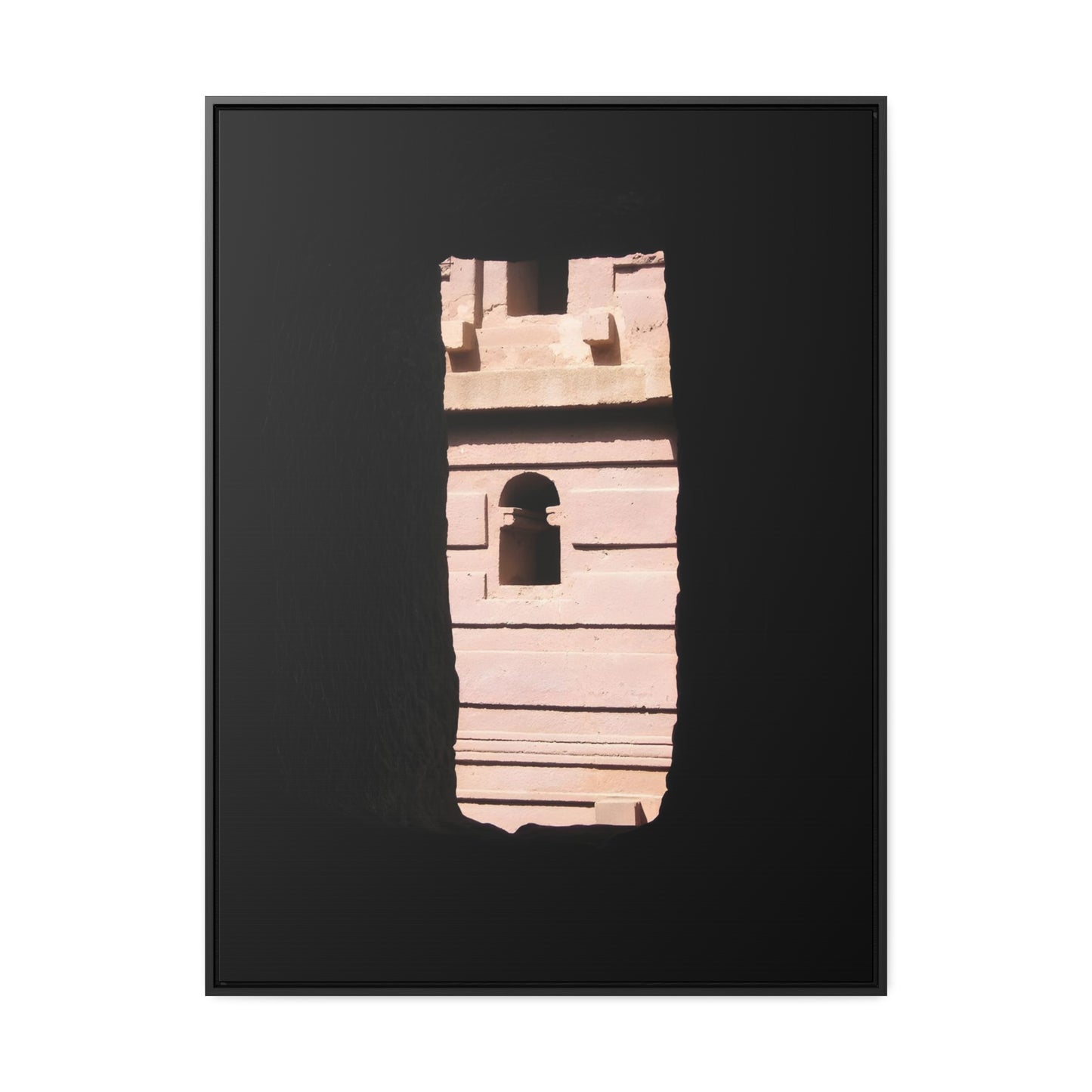 Sacred Portal - Framed Canvas Photography