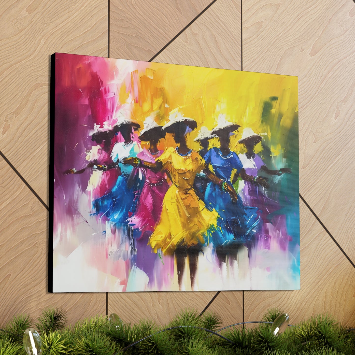 Rhythms of Joy - Canvas Wall Art
