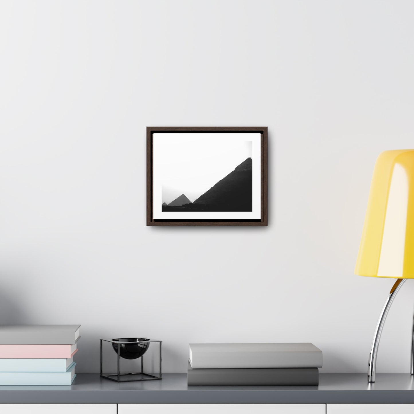 Timeless Echoes - Framed Canvas Photography b&w