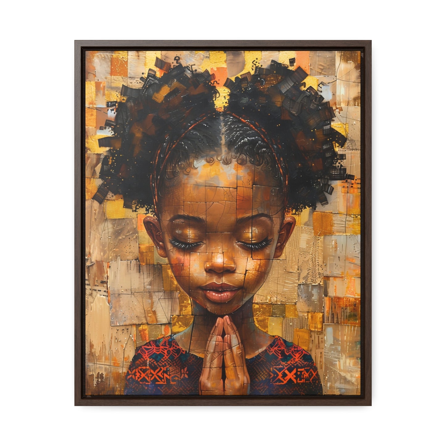 Whispers of Hope - Framed Canvas Wall Art