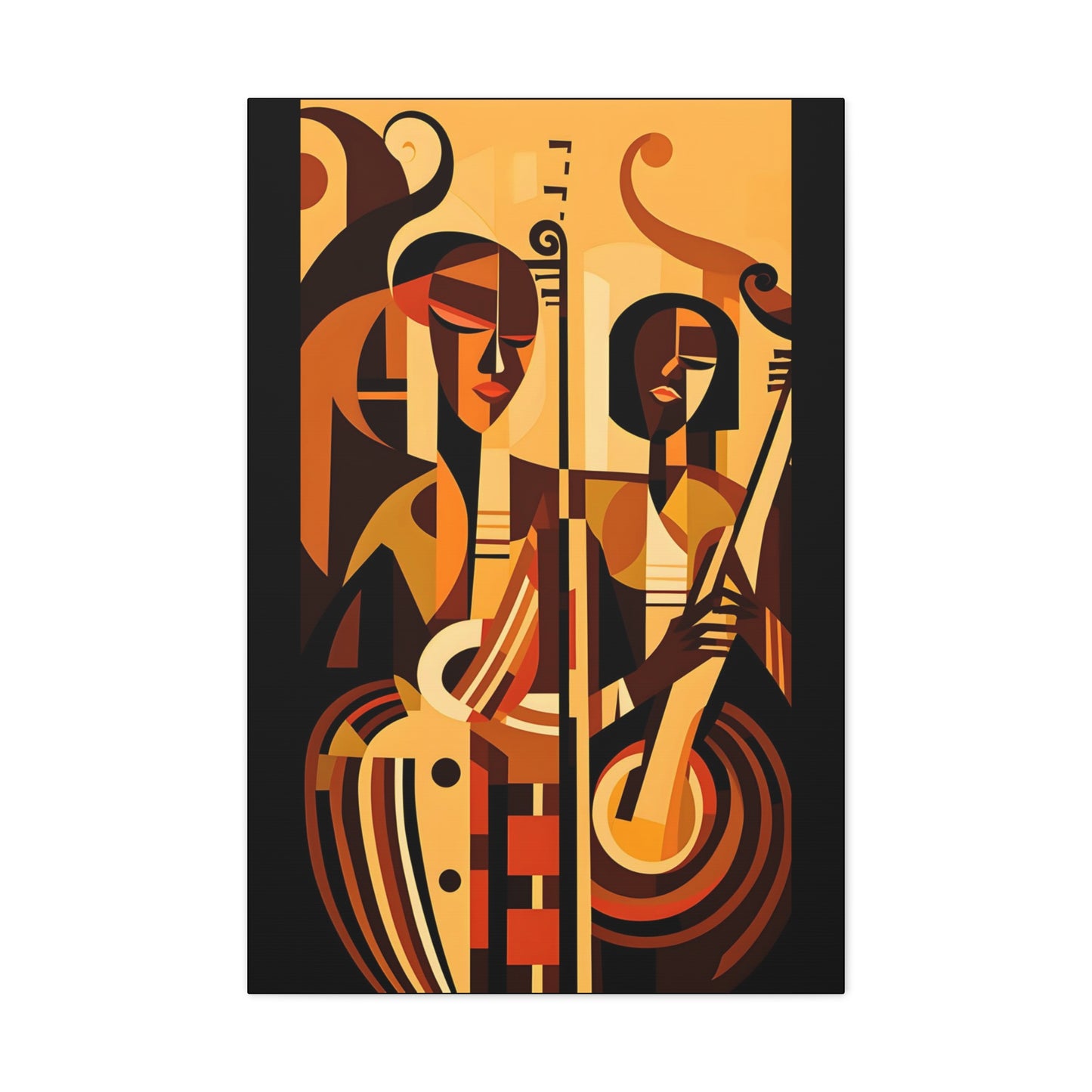 The Melodic Duo - Canvas Wall Art