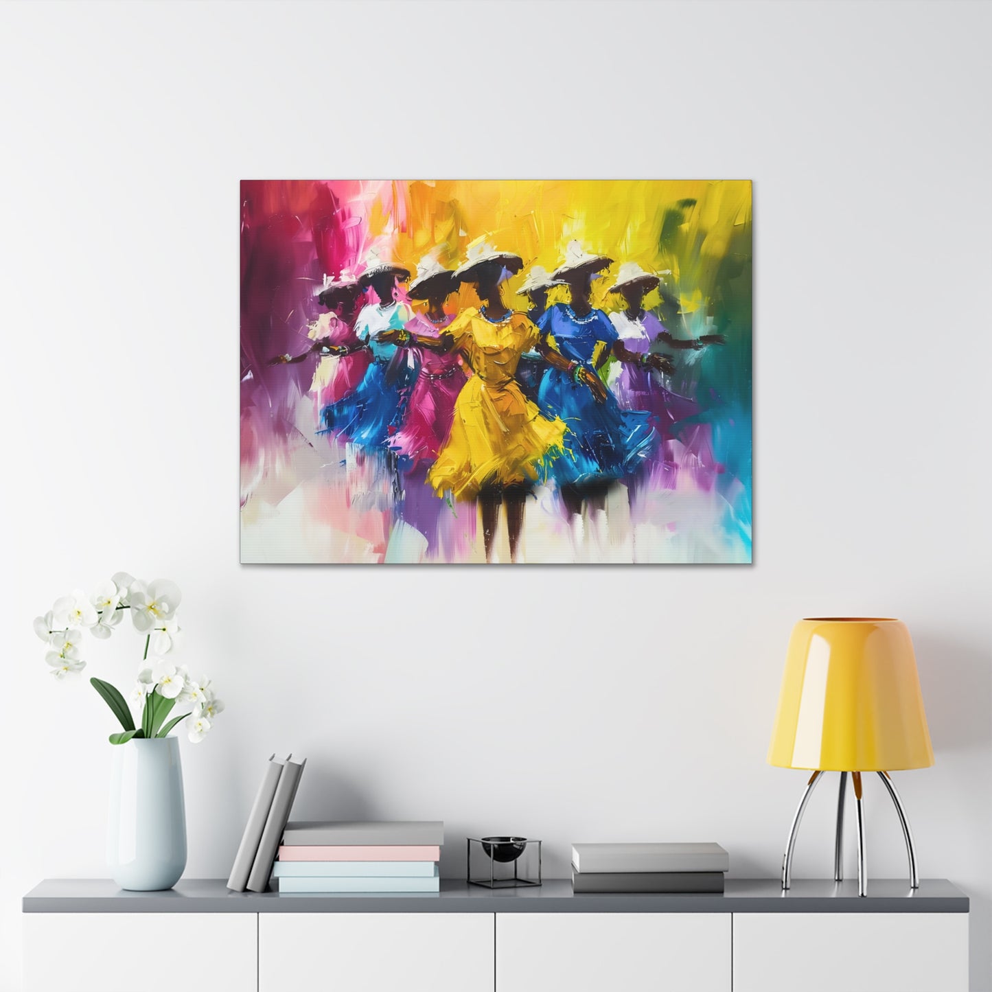 Rhythms of Joy - Canvas Wall Art