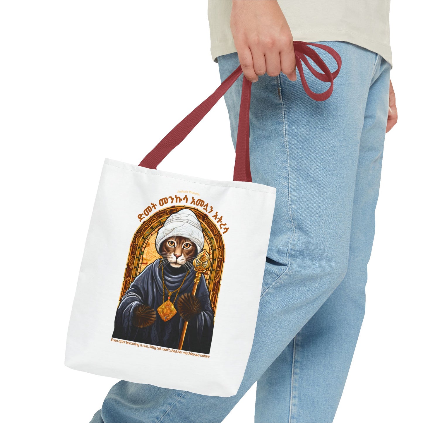 Naughty Proverbs Tote Bag Cats & Dogs