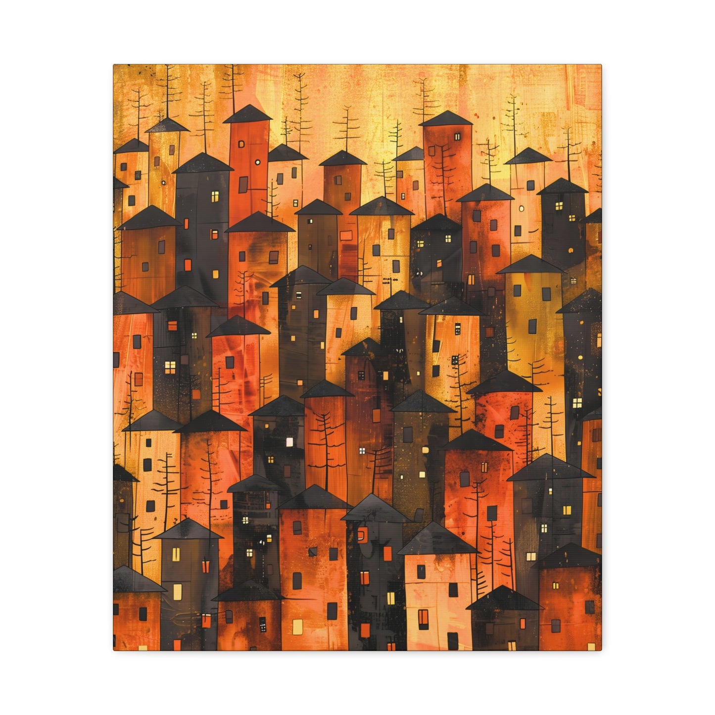 City of Inner Heights - Canvas Wall Art