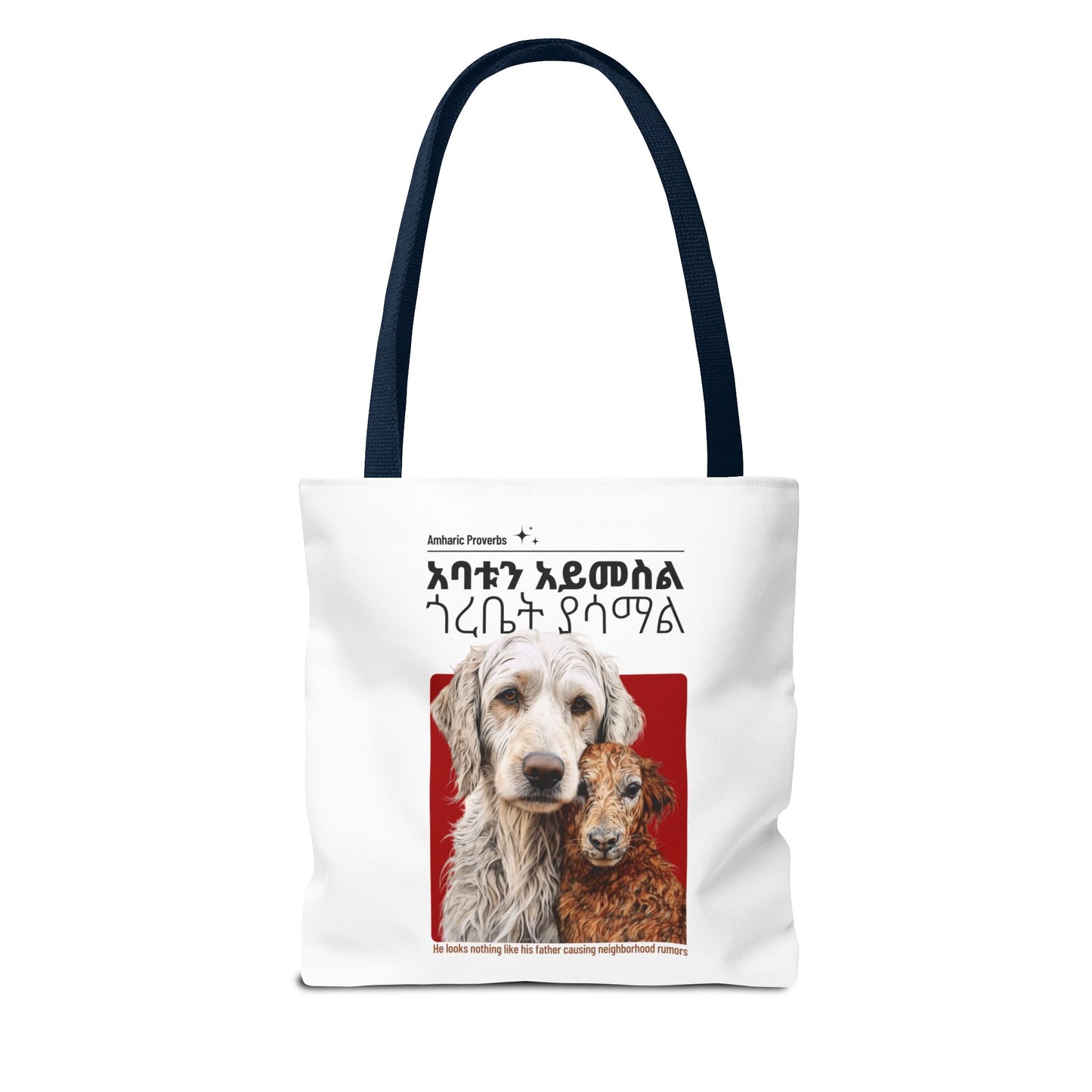 Naughty Proverbs Tote Bag Cats & Dogs