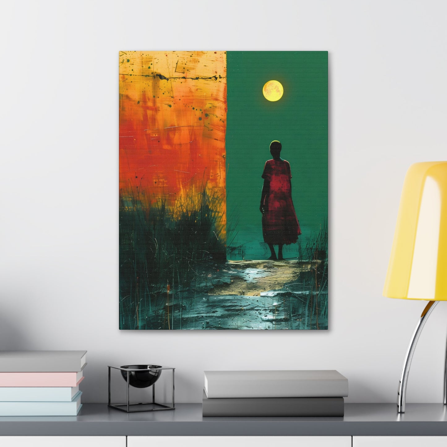 Turned the Corner - Canvas Wall Art
