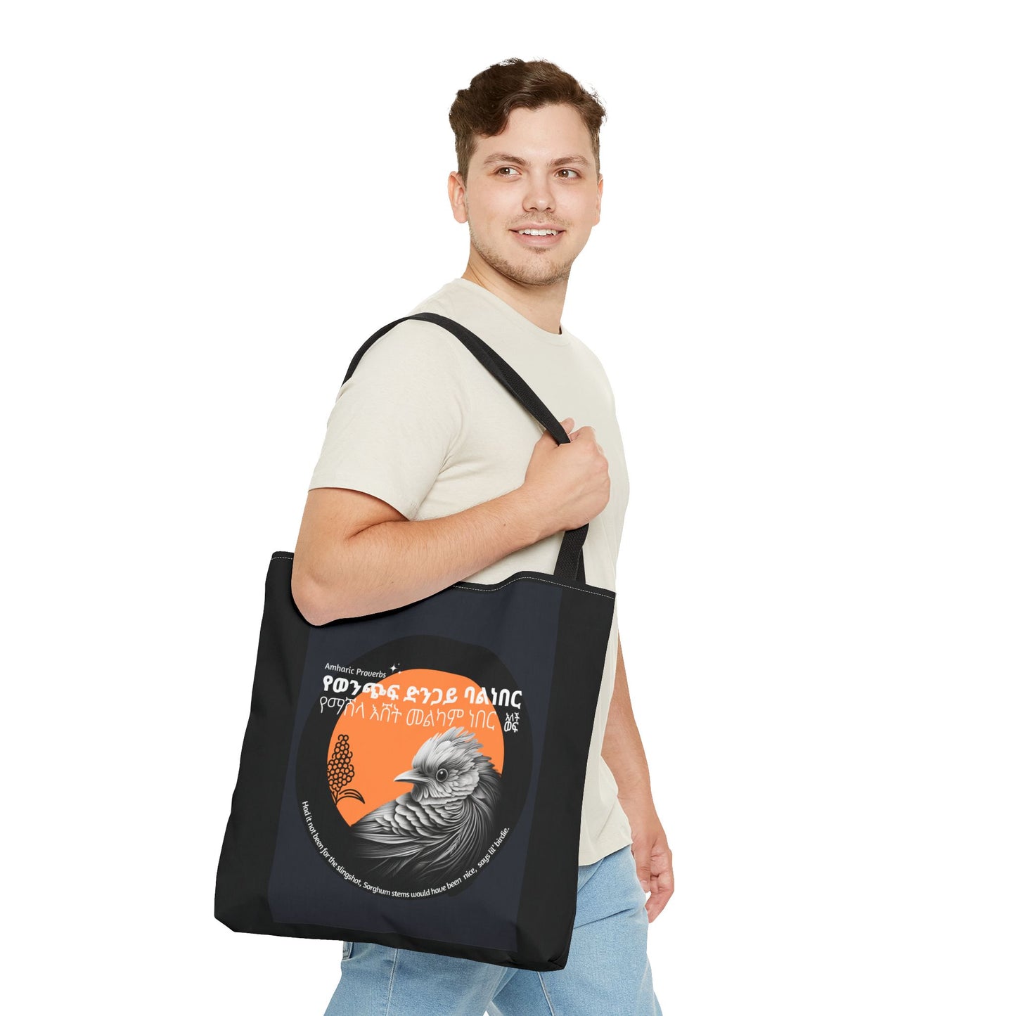 Naughty Proverbs Tote Bag Tigers & Birds