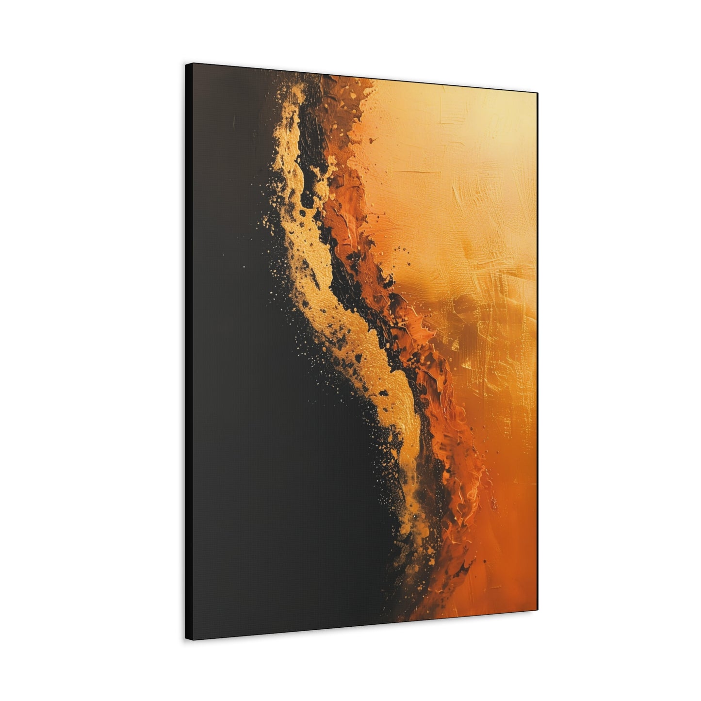 Yin Yang Shore - Canvas Wall Art