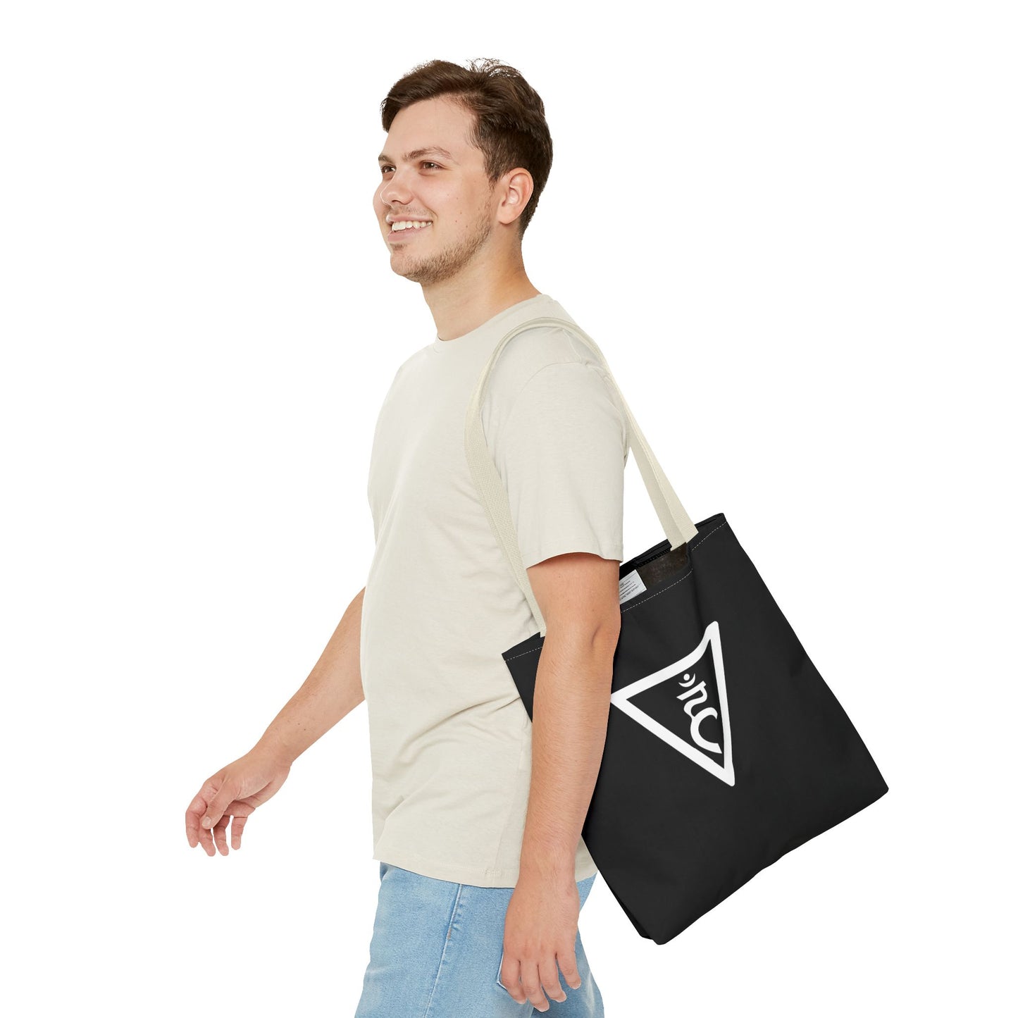 Throat & Third Eye Chakras Heartware Symbols Tote Bag