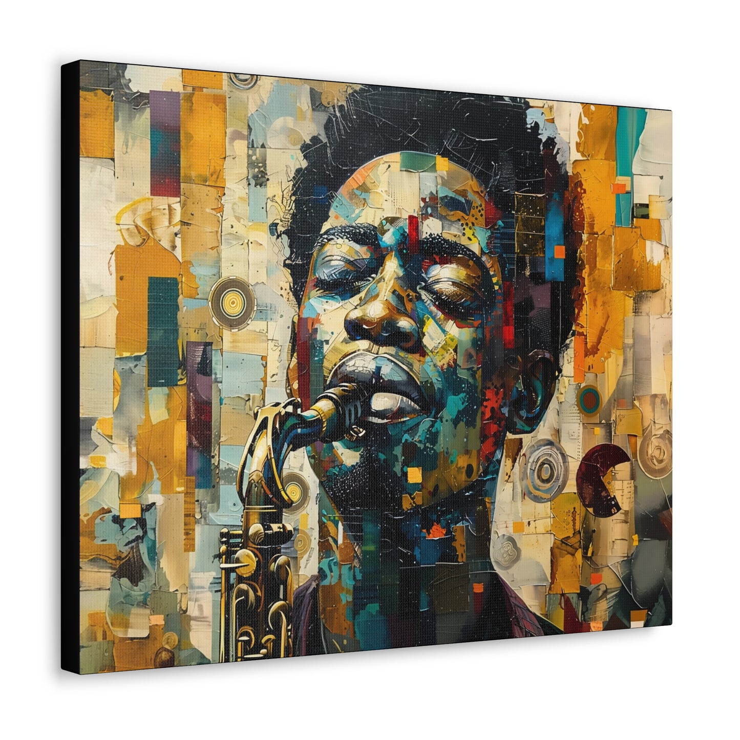 Soul of the Sax - Canvas Wall Art