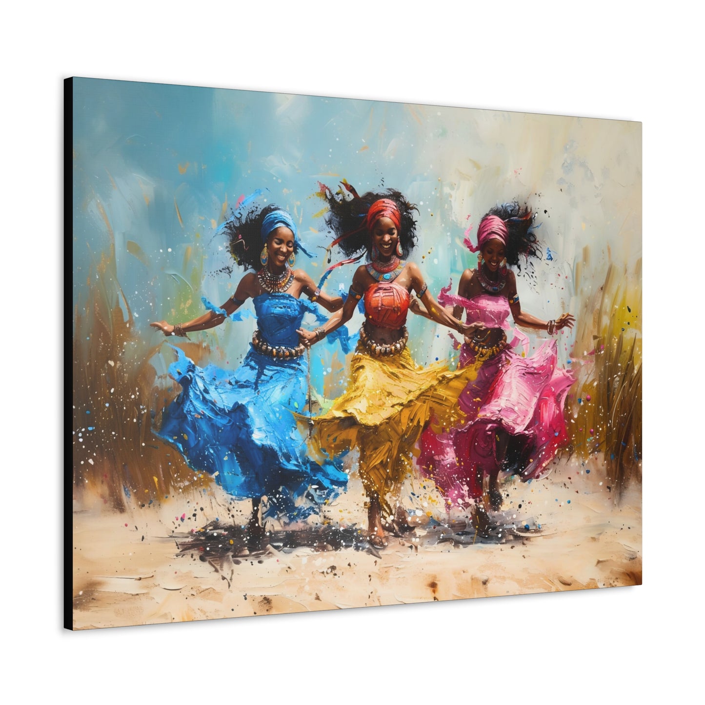 Windswept Rhythm - Canvas Wall Art