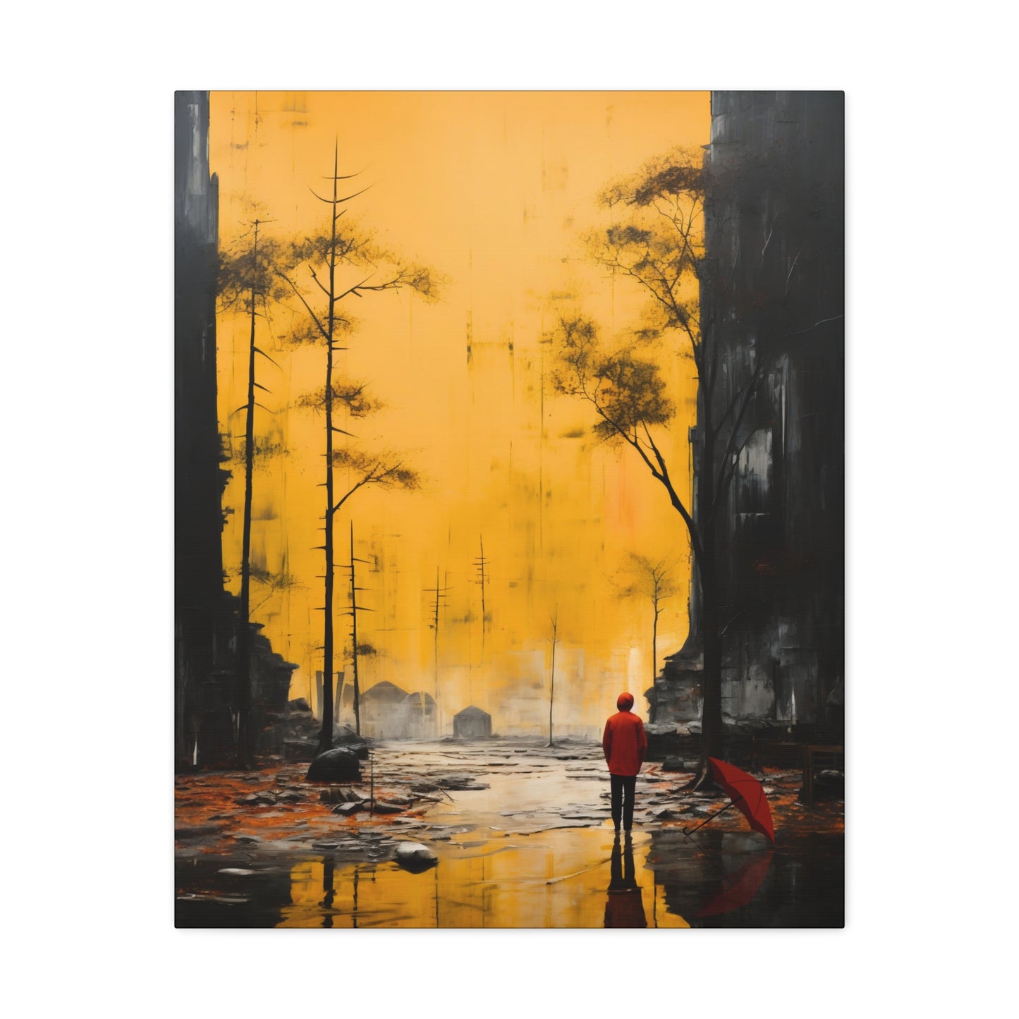 Unveiling the Sky - Canvas Wall Art