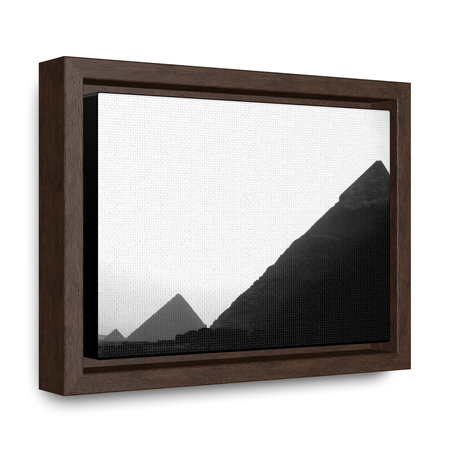 Timeless Echoes - Framed Canvas Photography b&w