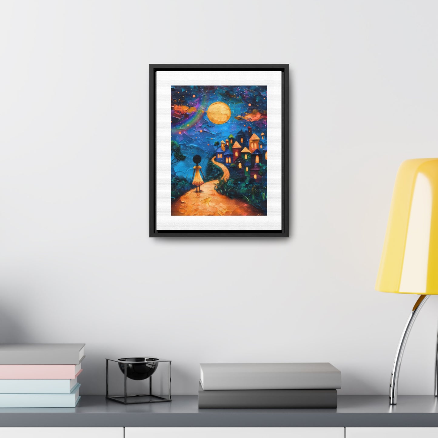 Path to Abundance I - Framed Canvas Wall Art
