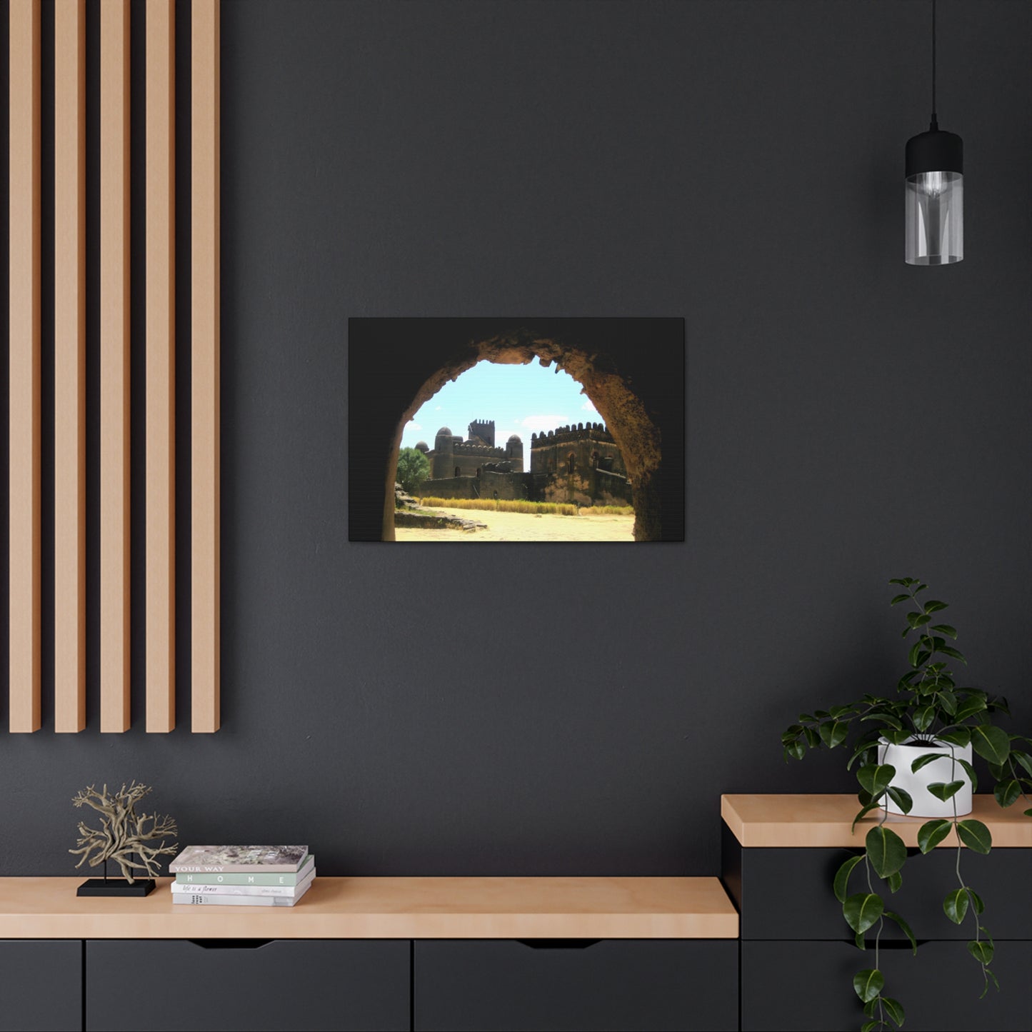 Through the Lion's Jaws - Canvas Photography