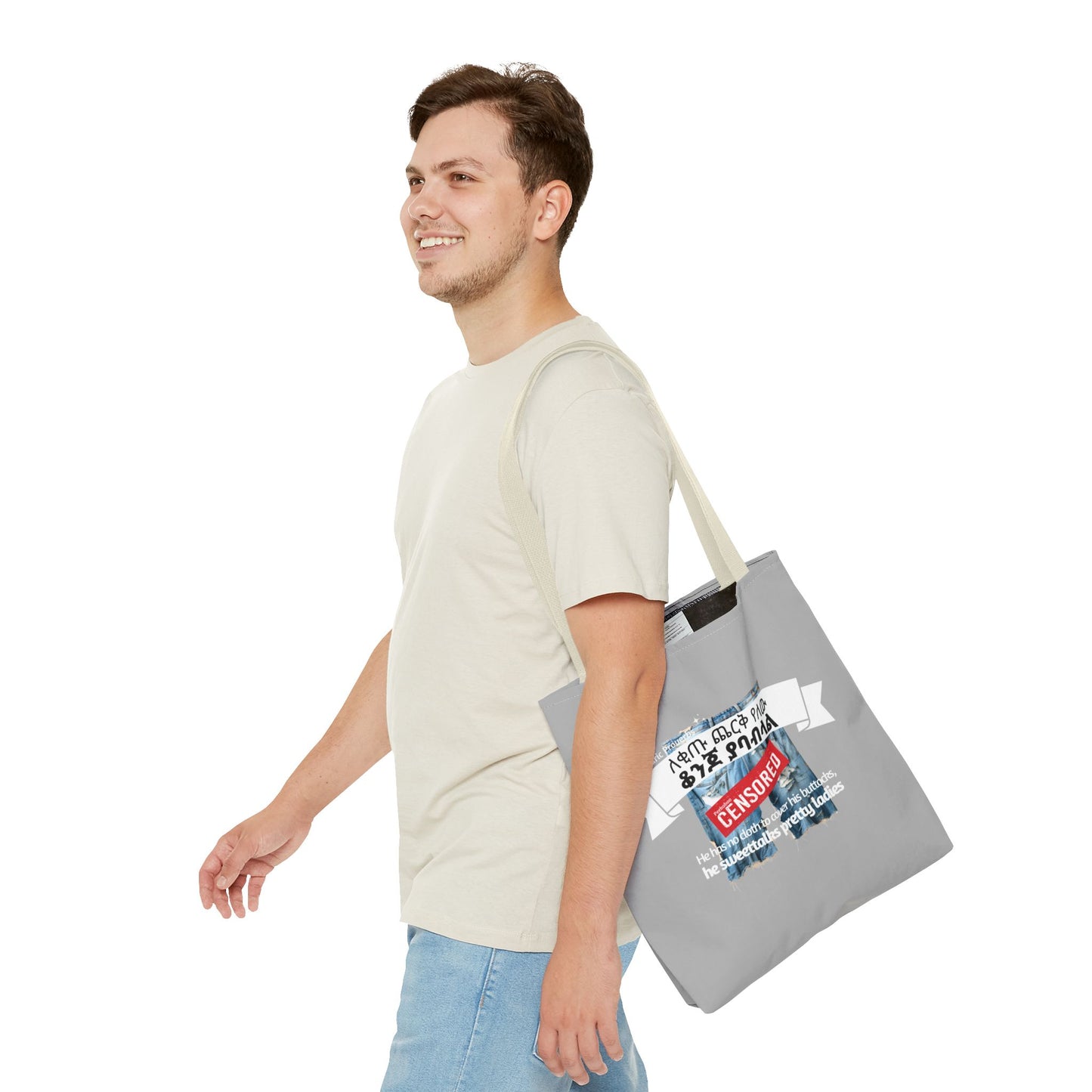 Naughty Proverbs Tote Bag Donkeys & Buttocks