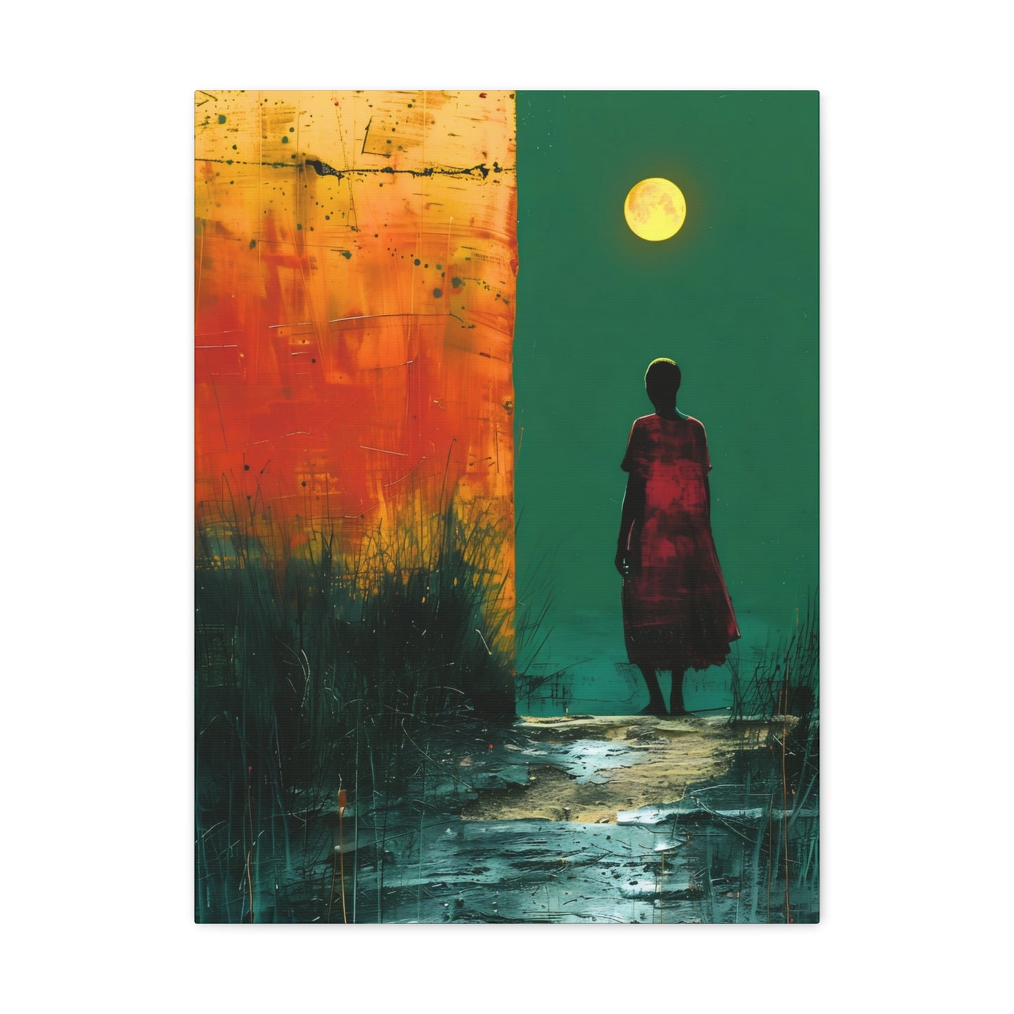 Turned the Corner - Canvas Wall Art