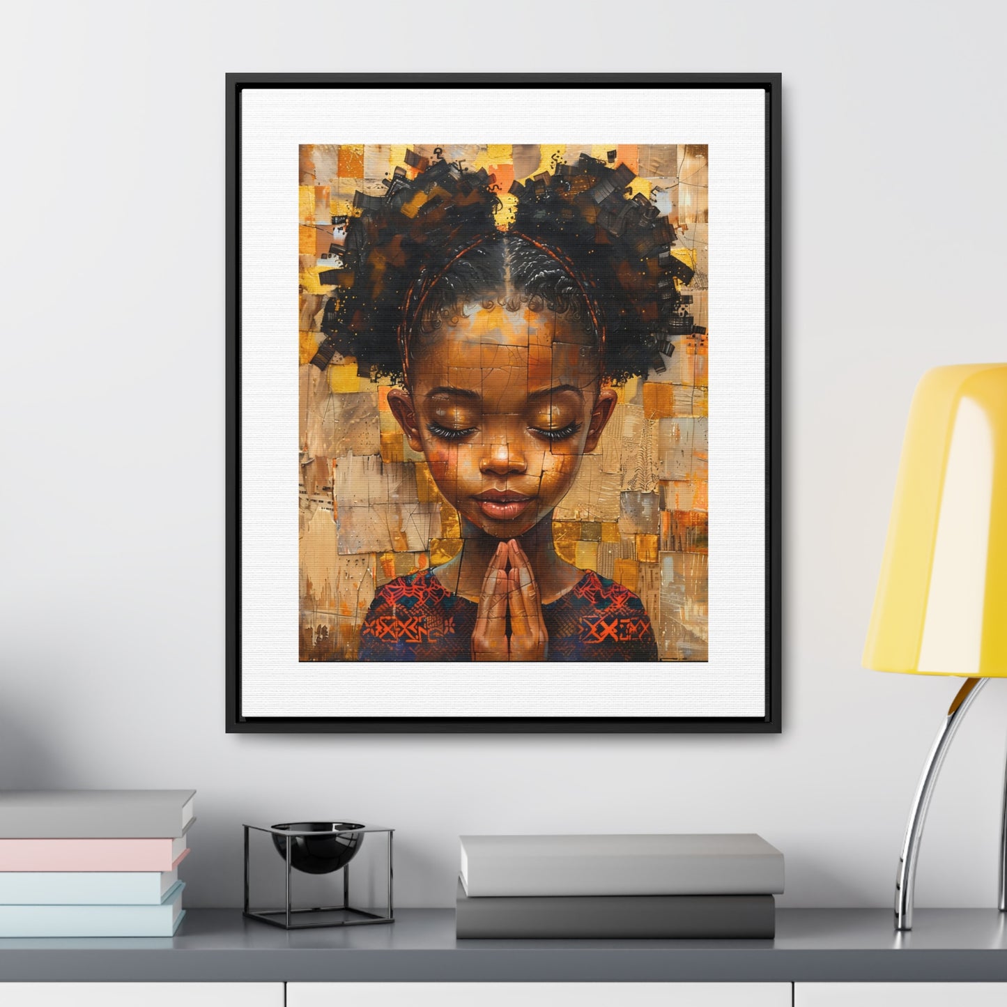 Whispers of Hope - Framed Canvas Wall Art