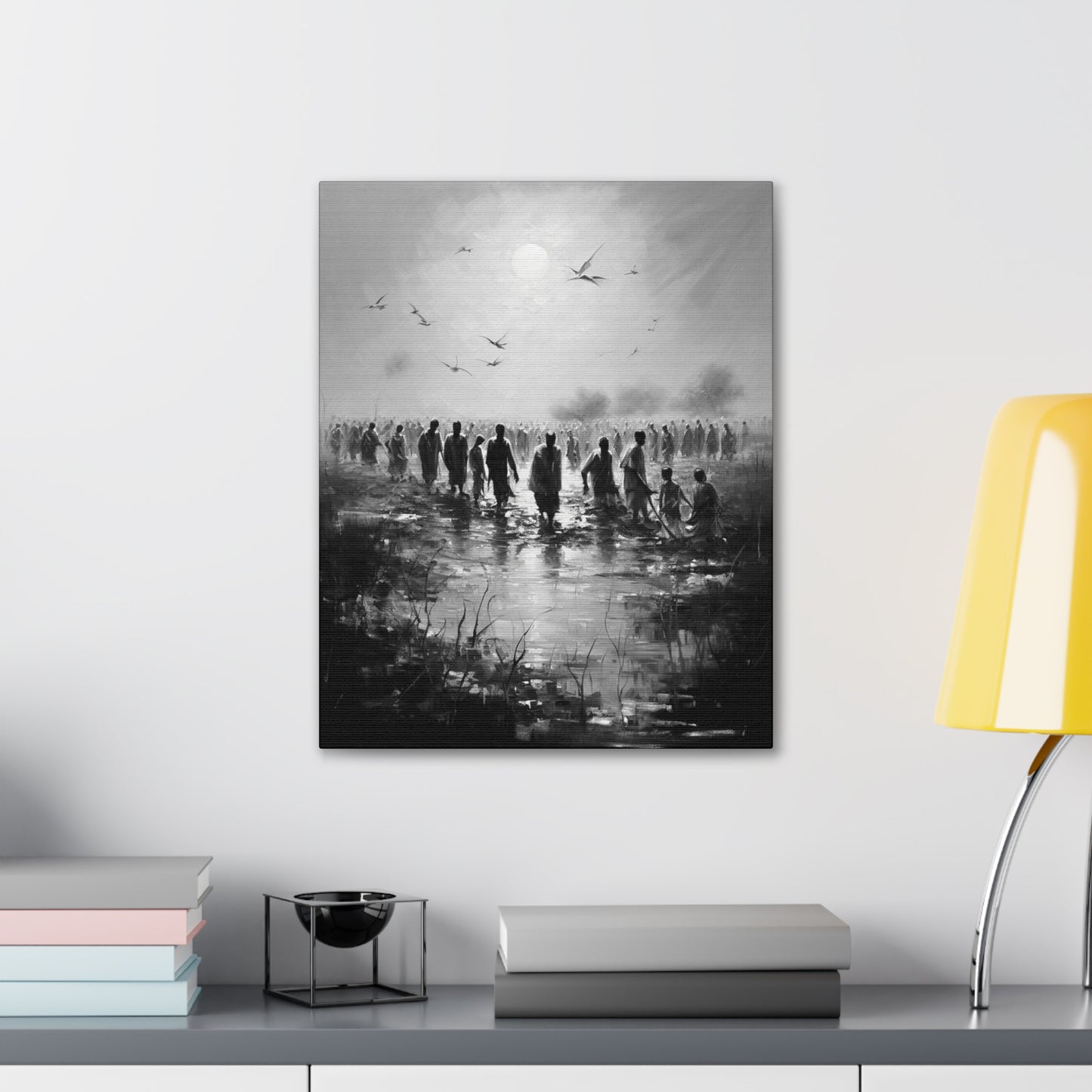 Exodus - Canvas b&w Wall Art