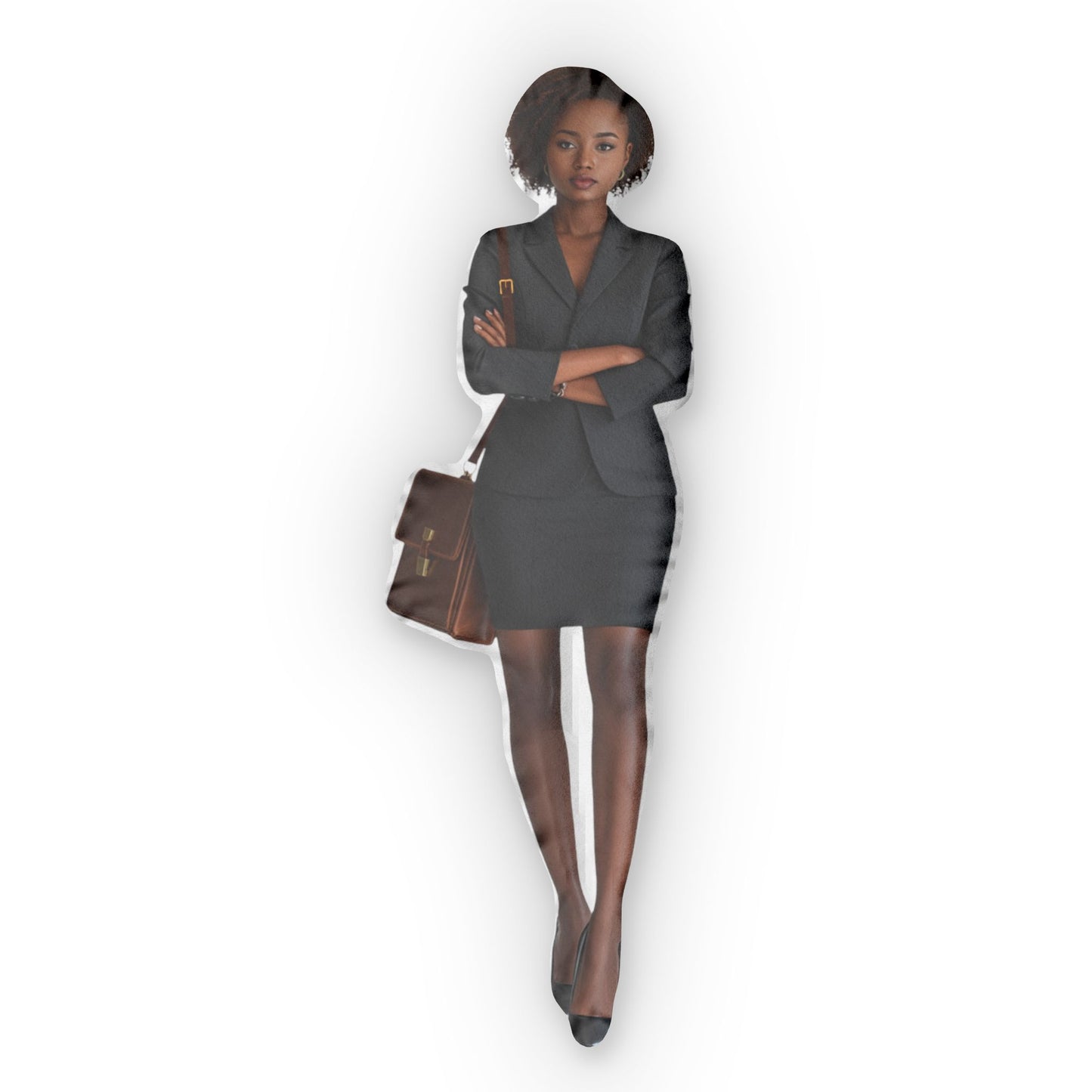 Future Self - The Successful Me (upload current photo) - Custom Shaped Pillows