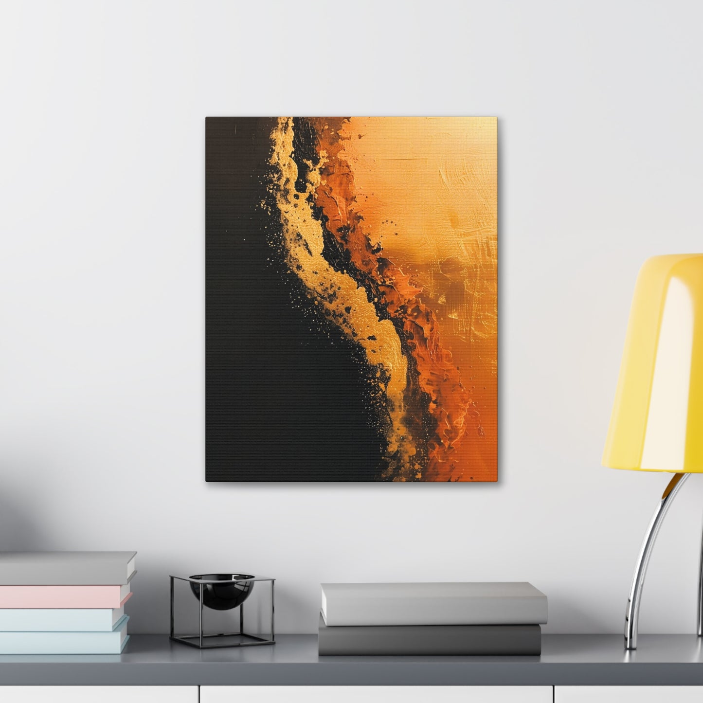 Yin Yang Shore - Canvas Wall Art