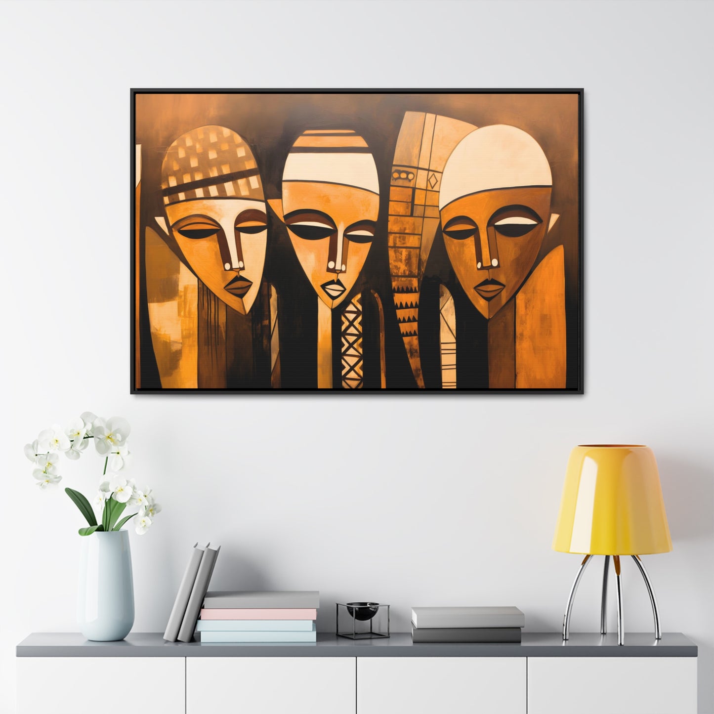 Eternal Bonds II - Framed Canvas Wall Art