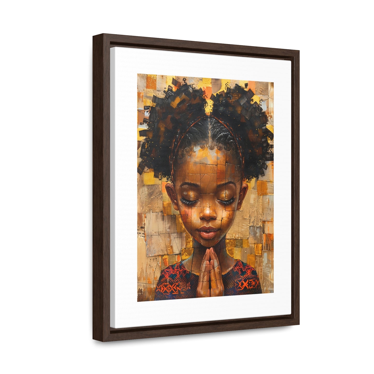 Whispers of Hope - Framed Canvas Wall Art