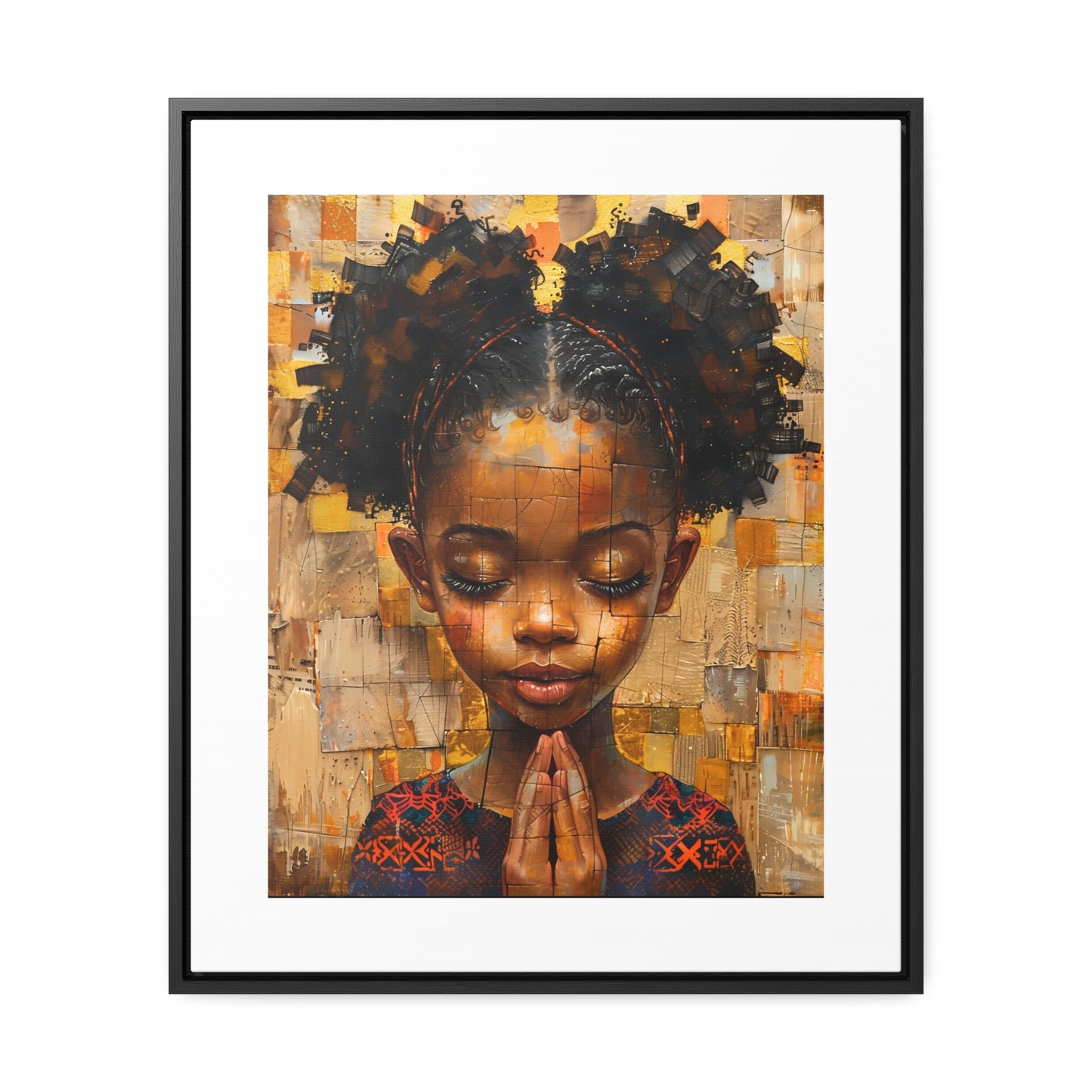 Whispers of Hope - Framed Canvas Wall Art