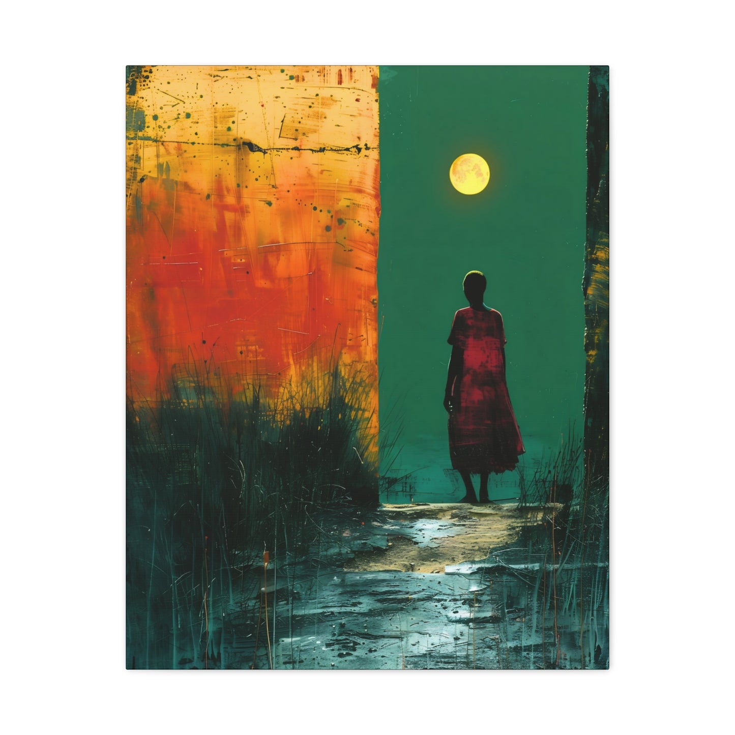 Turned the Corner - Canvas Wall Art