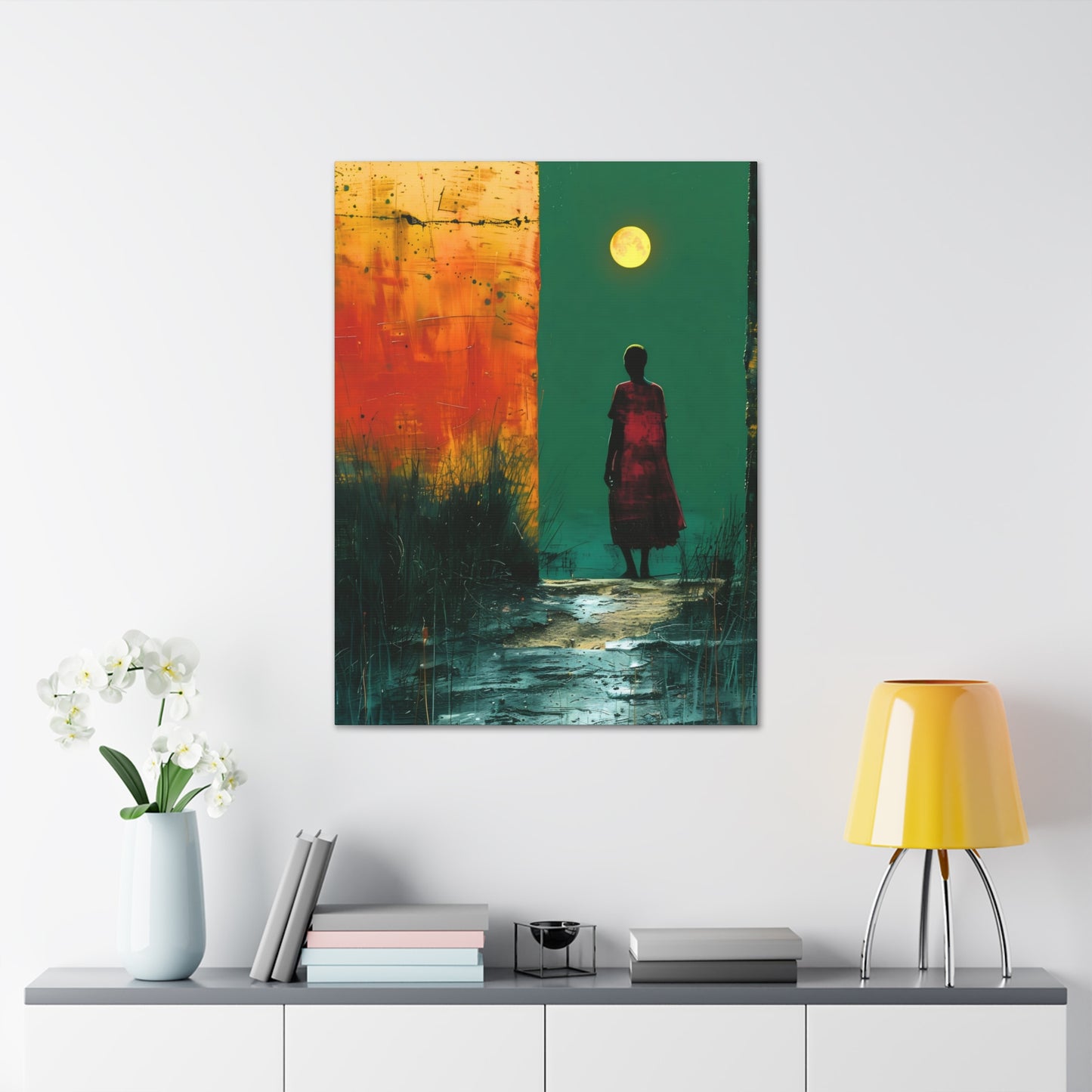 Turned the Corner - Canvas Wall Art