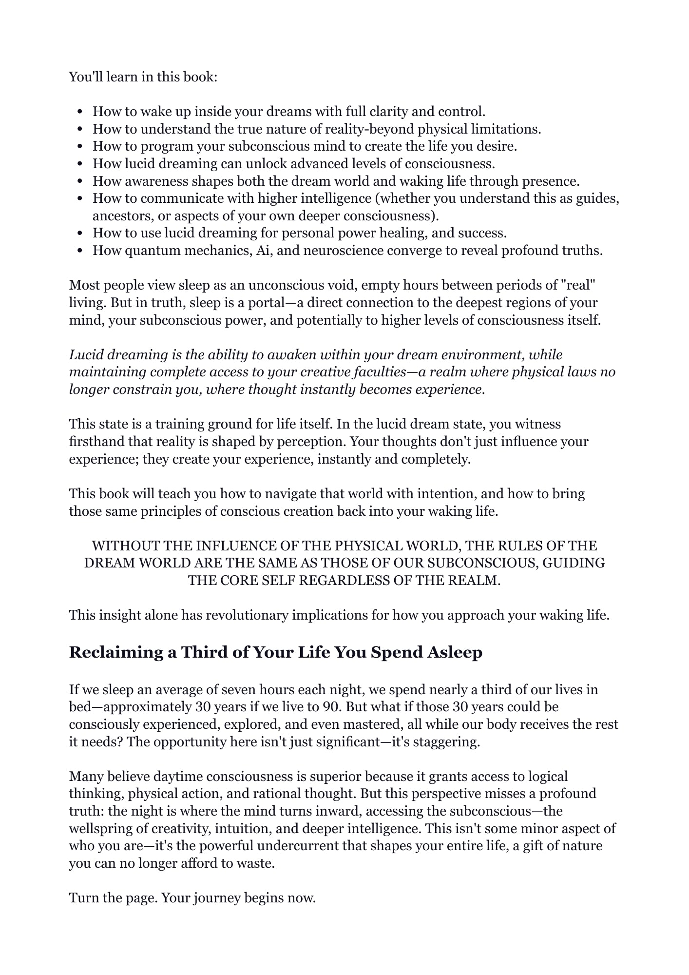 Lucid Alchemy: Awakening the Light Through Conscious Dreaming