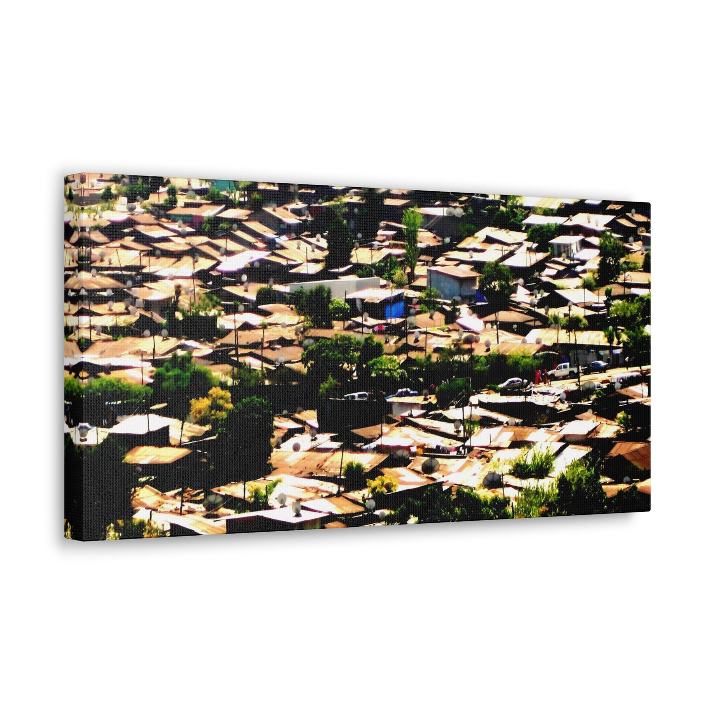 The Hood: a Mercato Mosaic - Canvas Photography