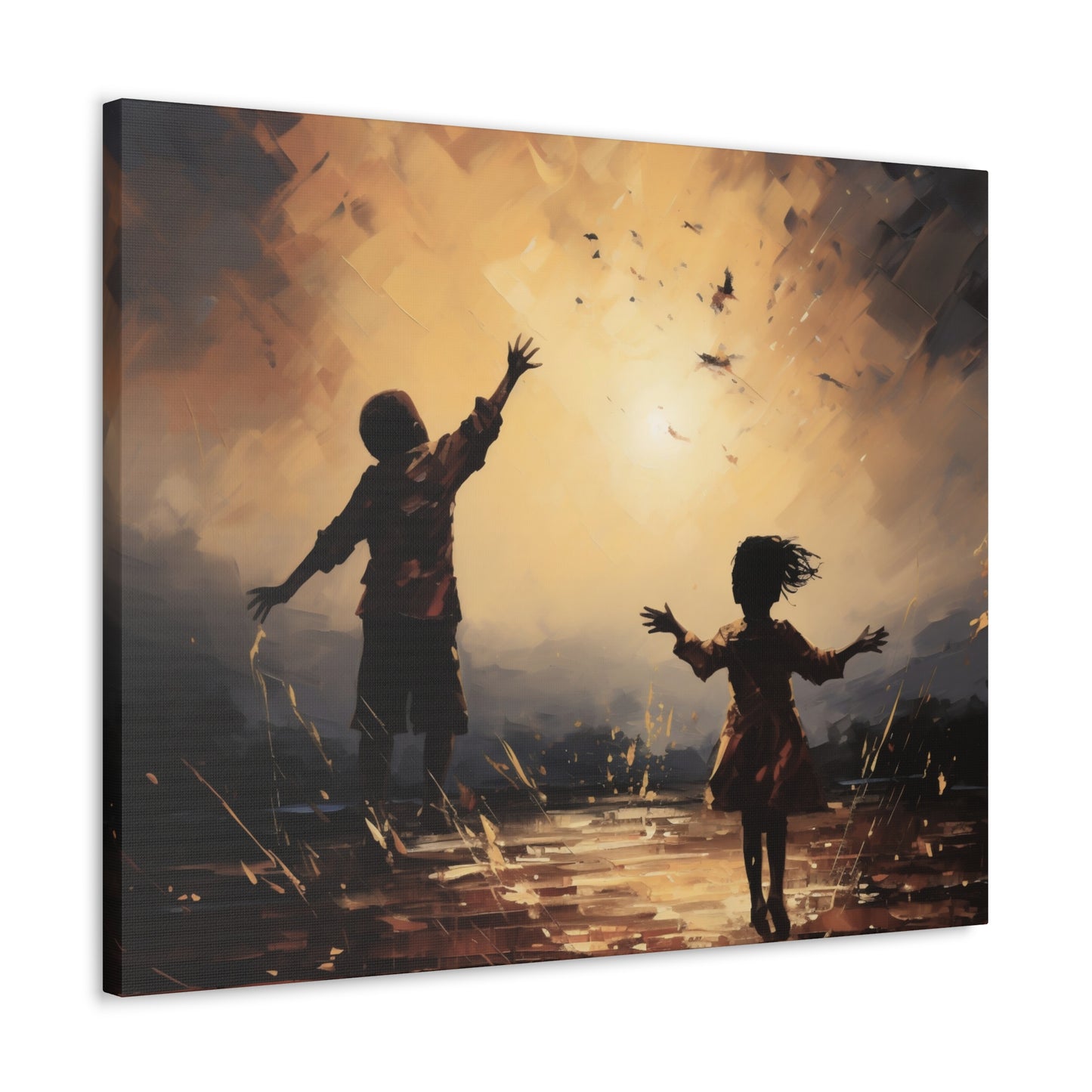 Playing with Light - Canvas Wall Art