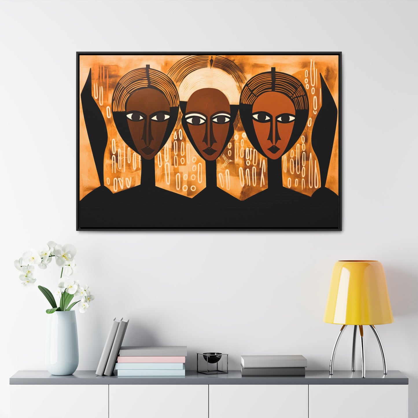 Guardian Angels - Framed Canvas Wall Art