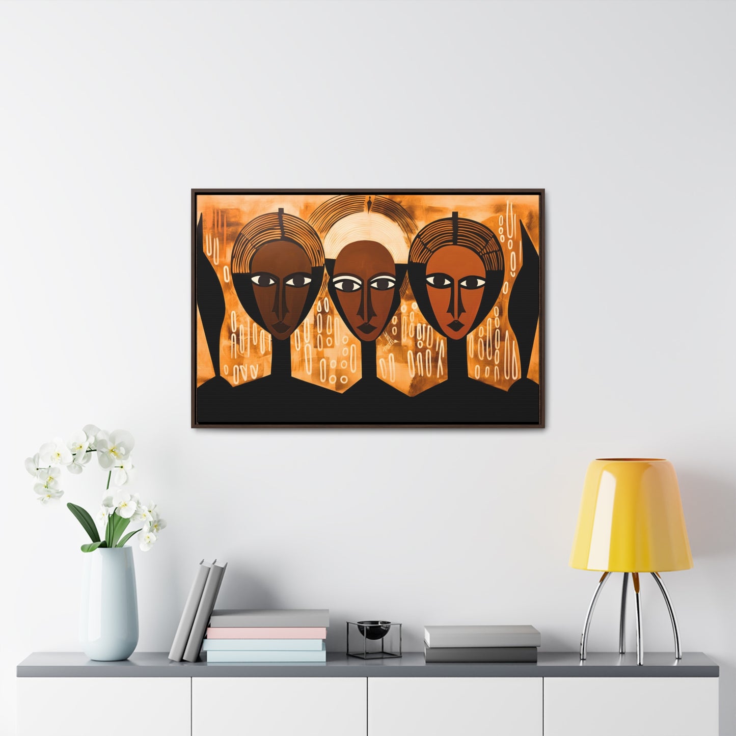 Guardian Angels - Framed Canvas Wall Art