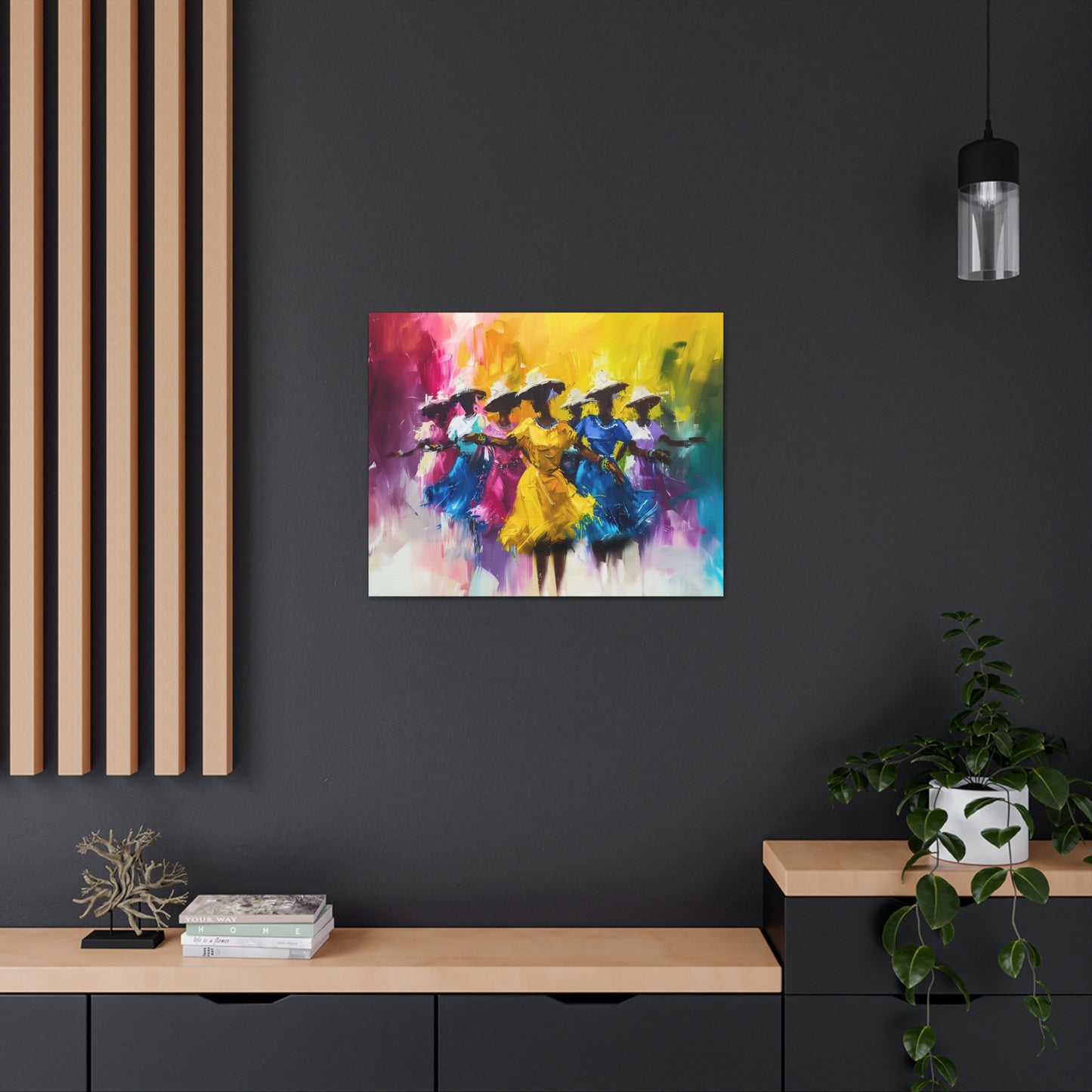 Rhythms of Joy - Canvas Wall Art