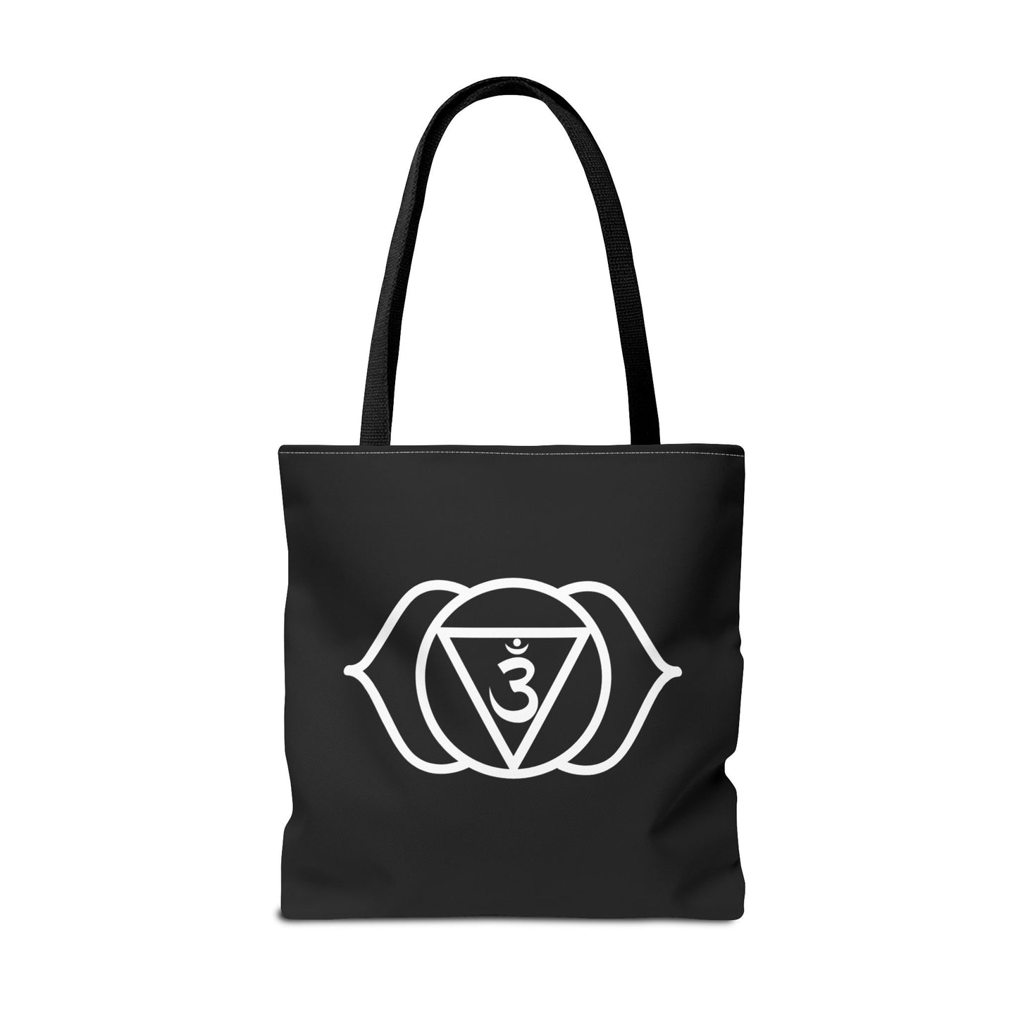 Throat & Third Eye Chakras Heartware Symbols Tote Bag