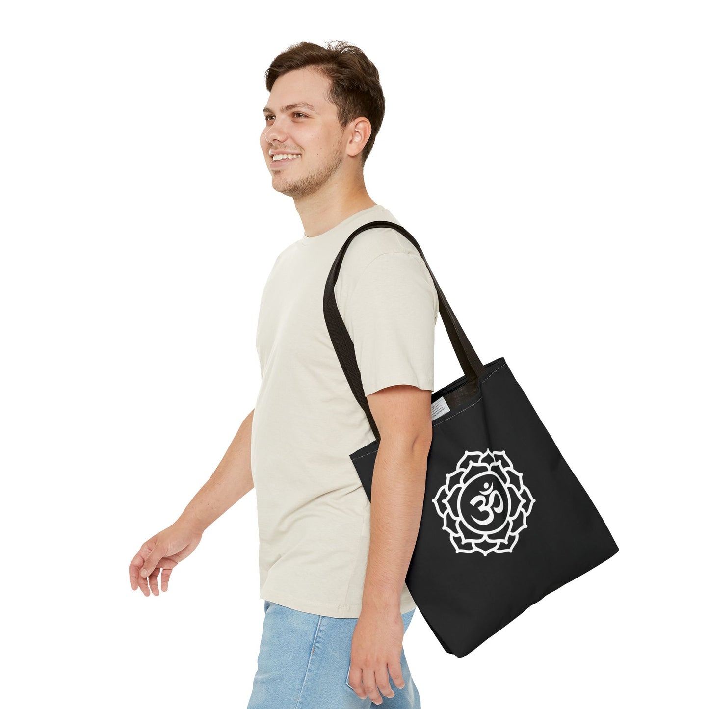 Root & Crown Chakras Heartware Symbols Tote Bag