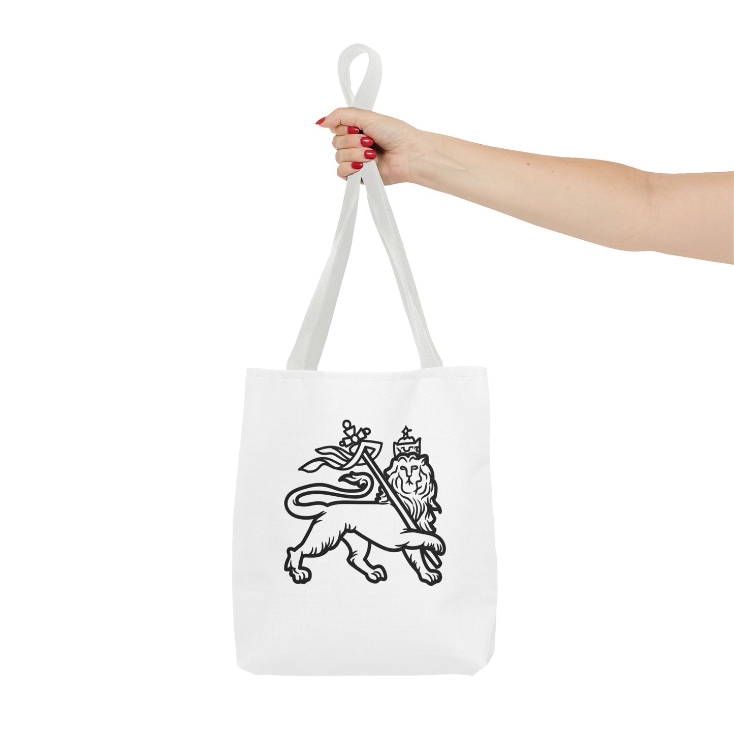Shield & Lion of Judah Heartware Symbols Tote Bag