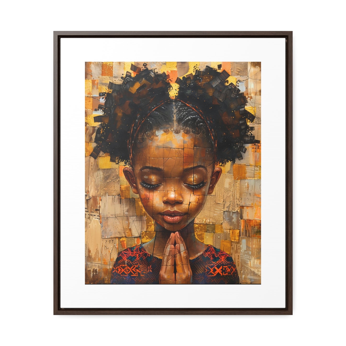 Whispers of Hope - Framed Canvas Wall Art