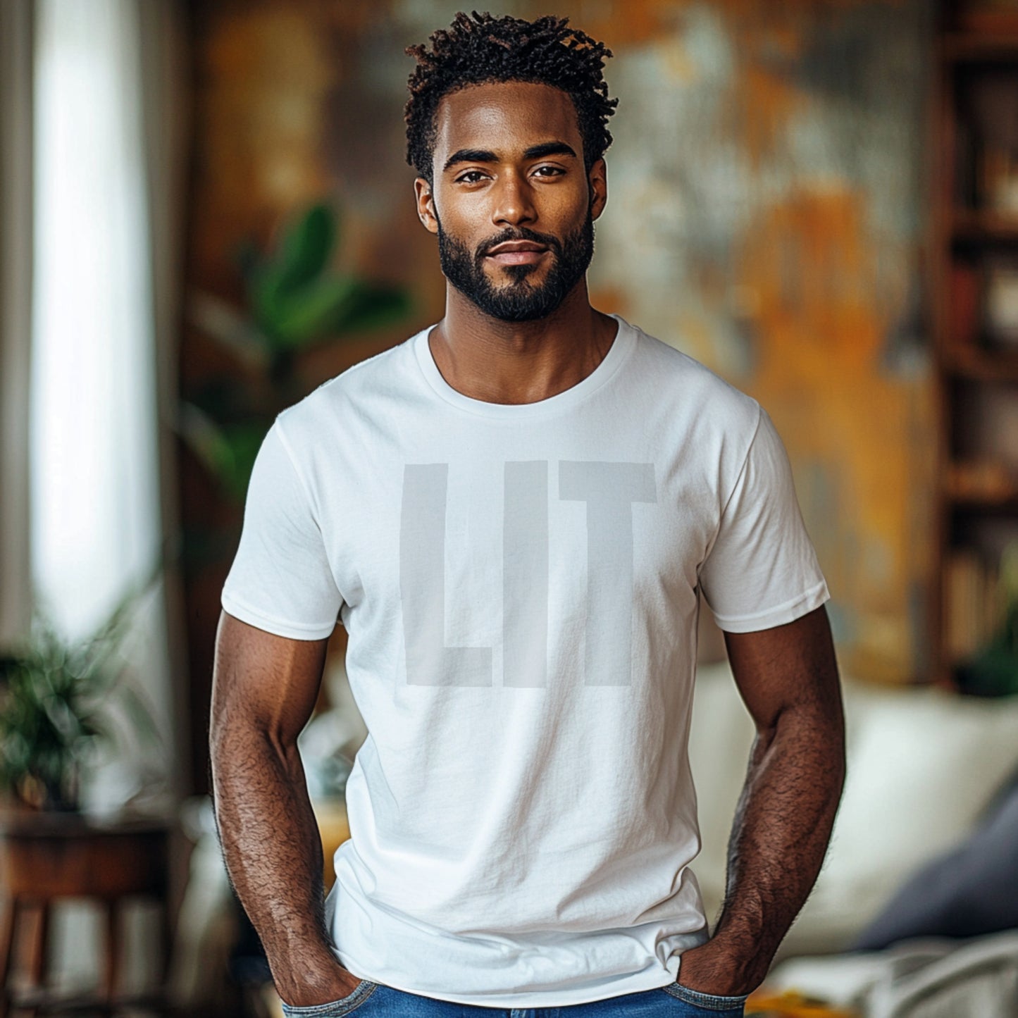 Lit Cotton T-Shirt