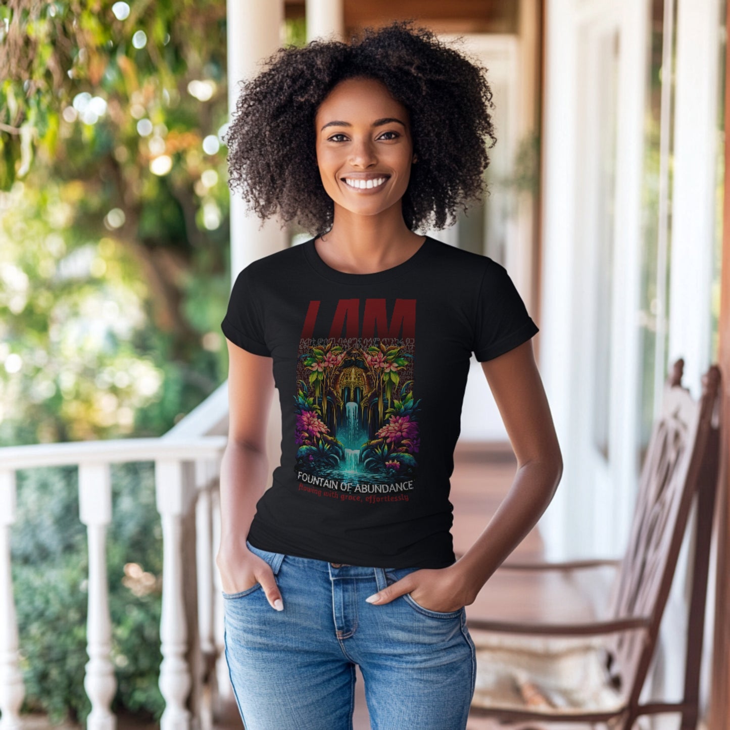 Fountain Cotton T-Shirt