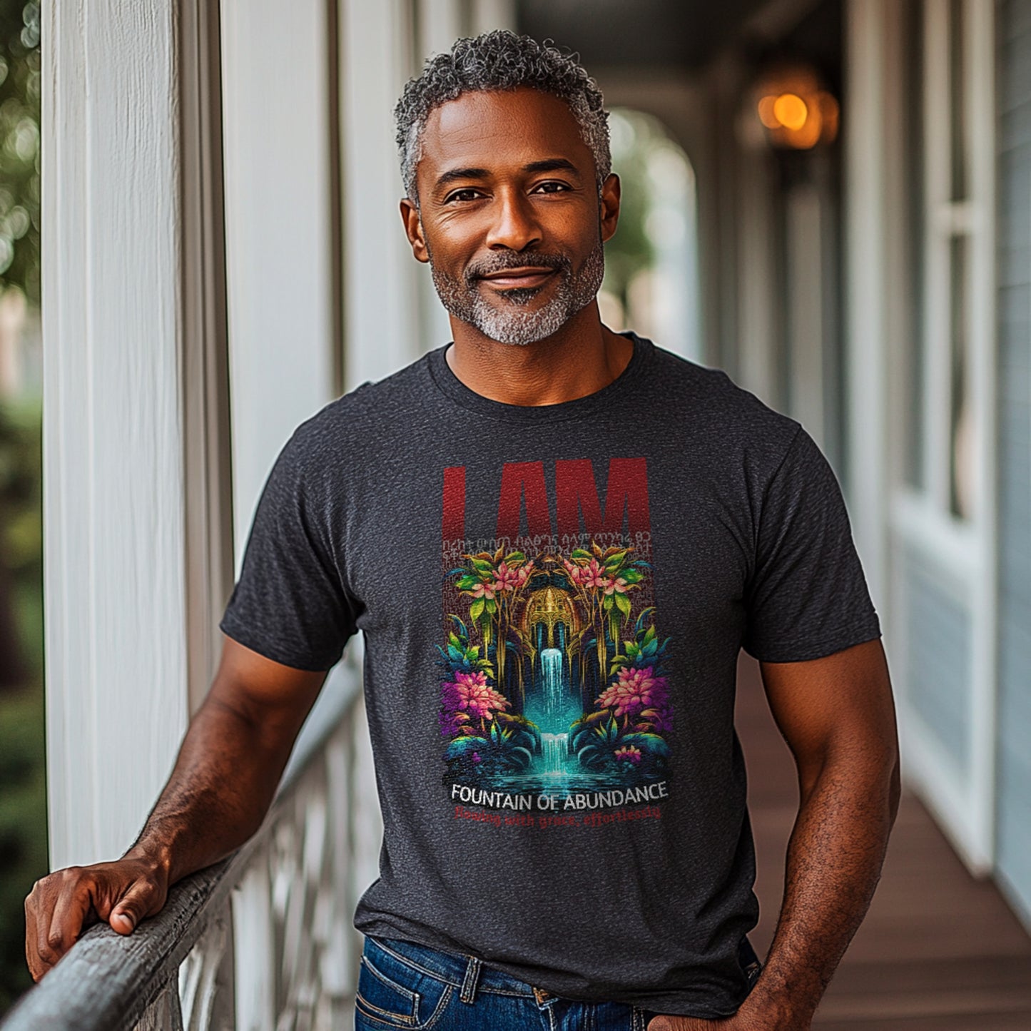 Fountain Cotton T-Shirt