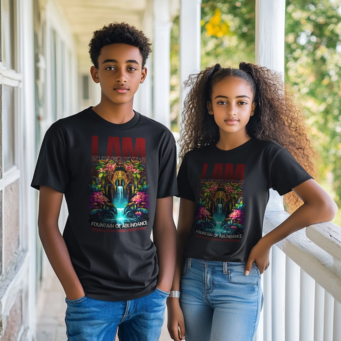 Fountain Cotton T-Shirt