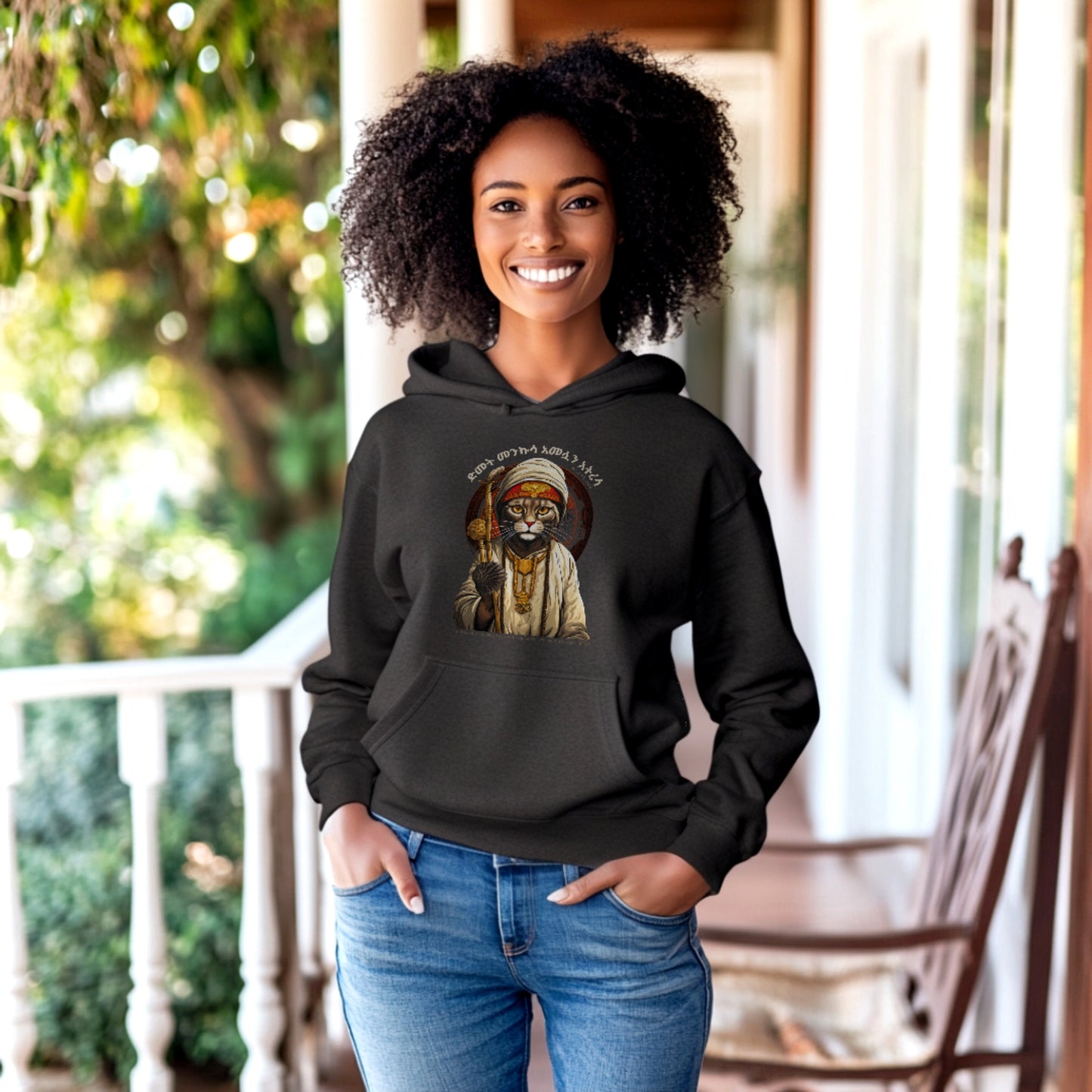 Kitty Cat - Naughty Proverbs Collection - Hooded Sweatshirt Heavy Blend™