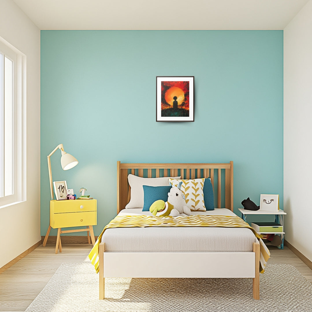 A Dawn of Promise - Framed Canvas Wall Art